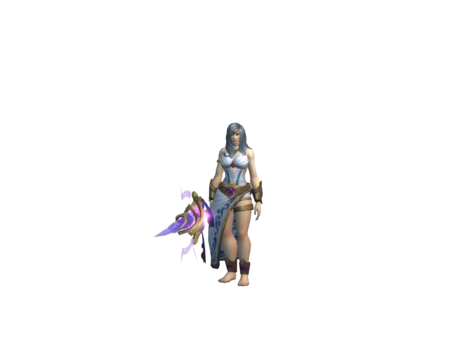 Priestroti 3D character render