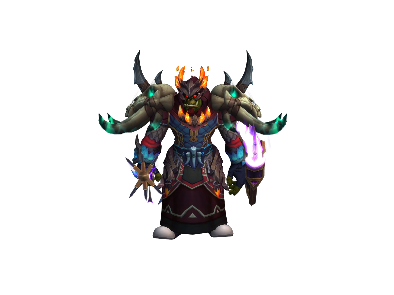 Crownburstin 3D character render