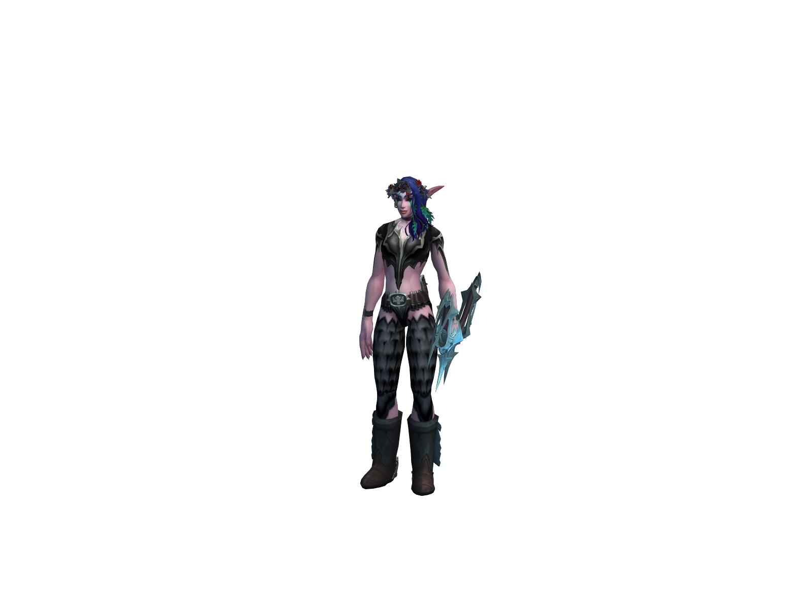 Hawaiix 3D character render