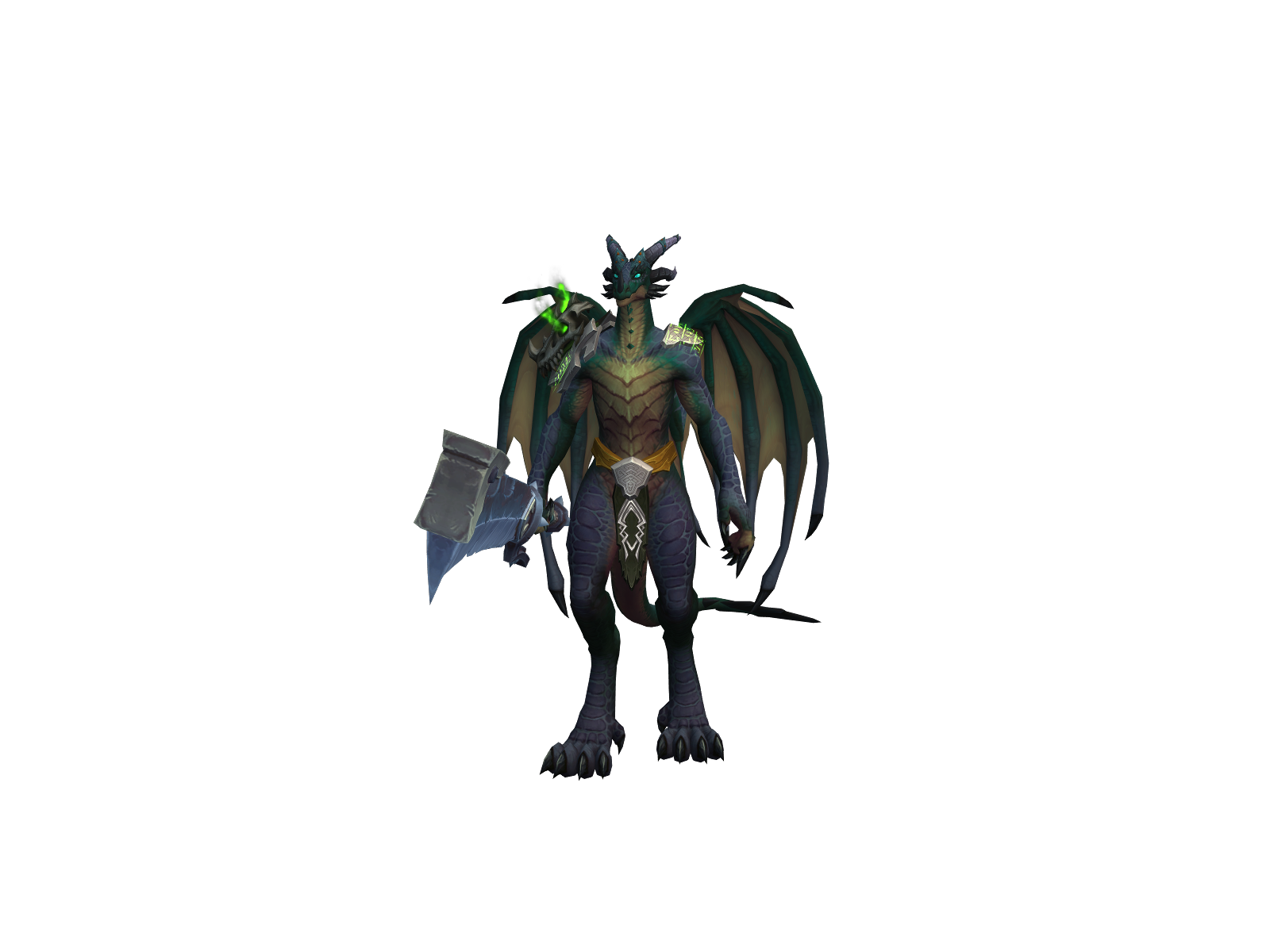Trizzy 3D character render