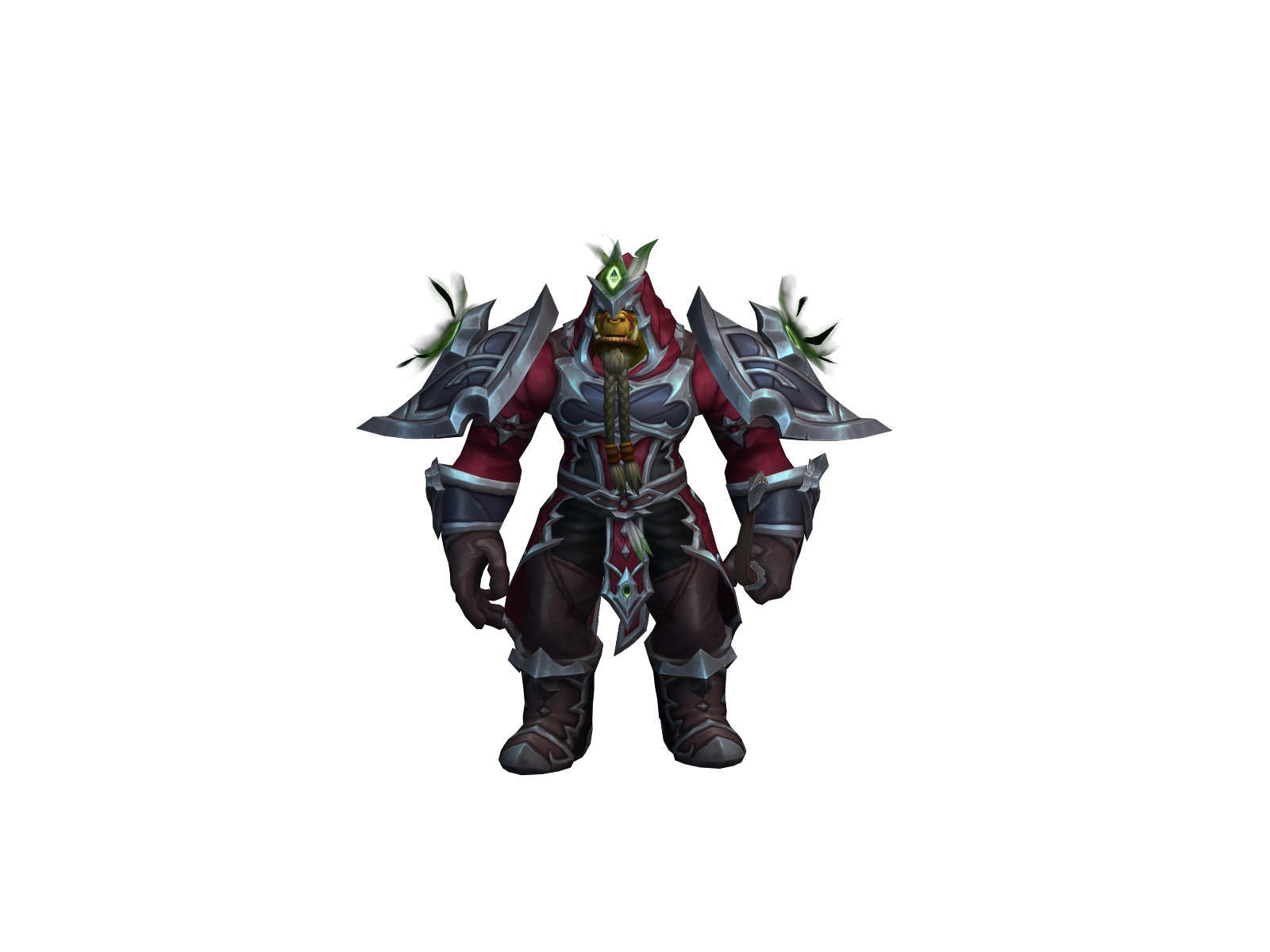 Corde 3D character render