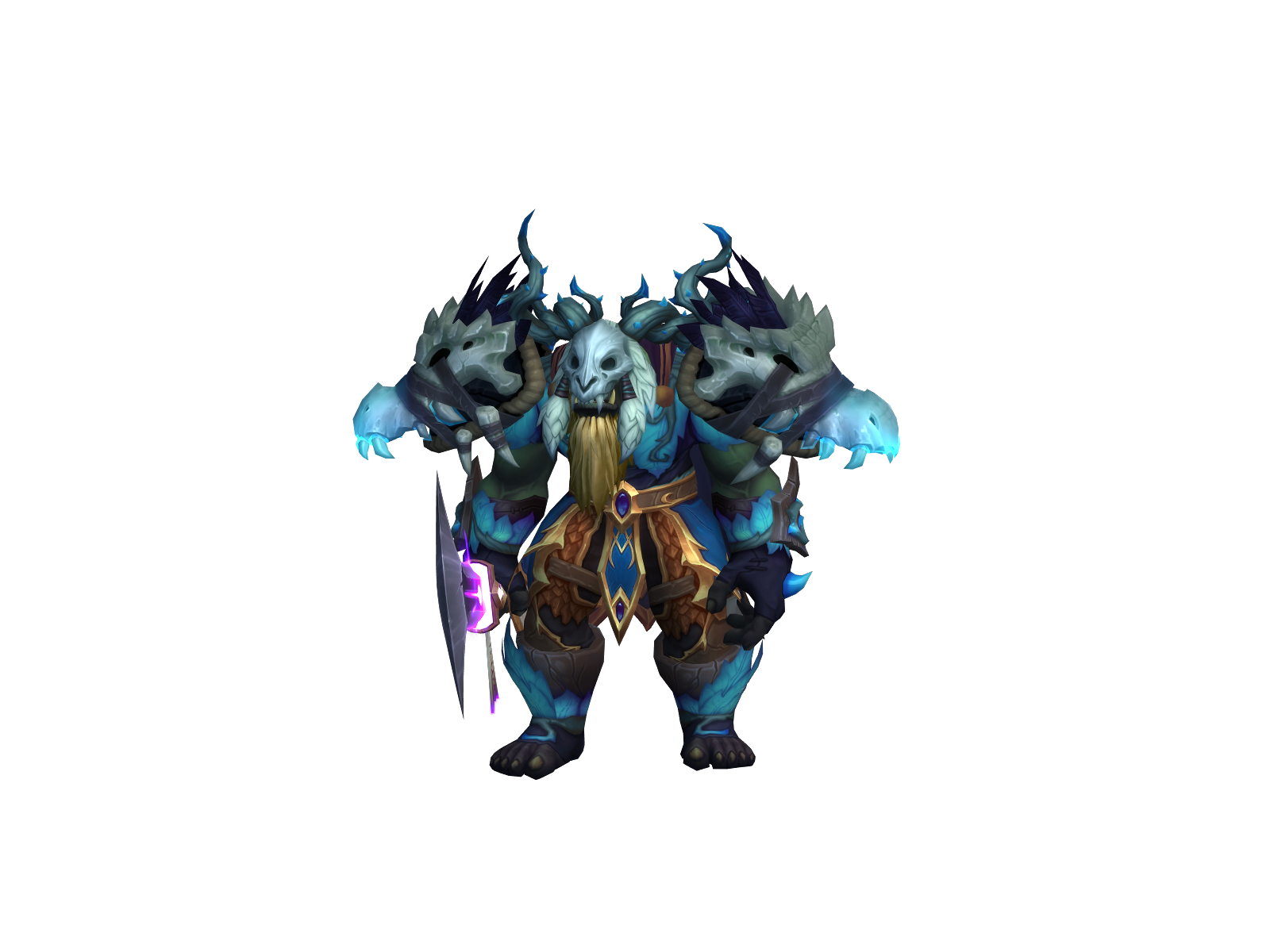 Sparkygofer 3D character render