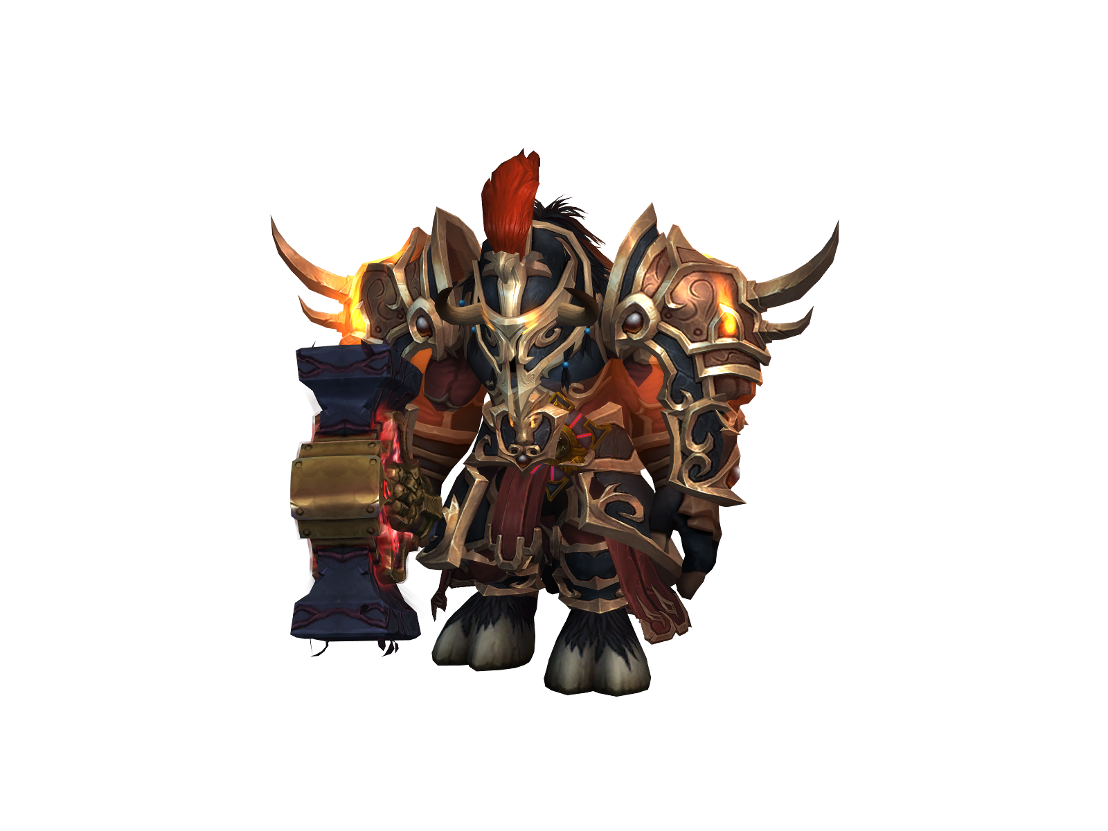 Dawnhorn 3D character render