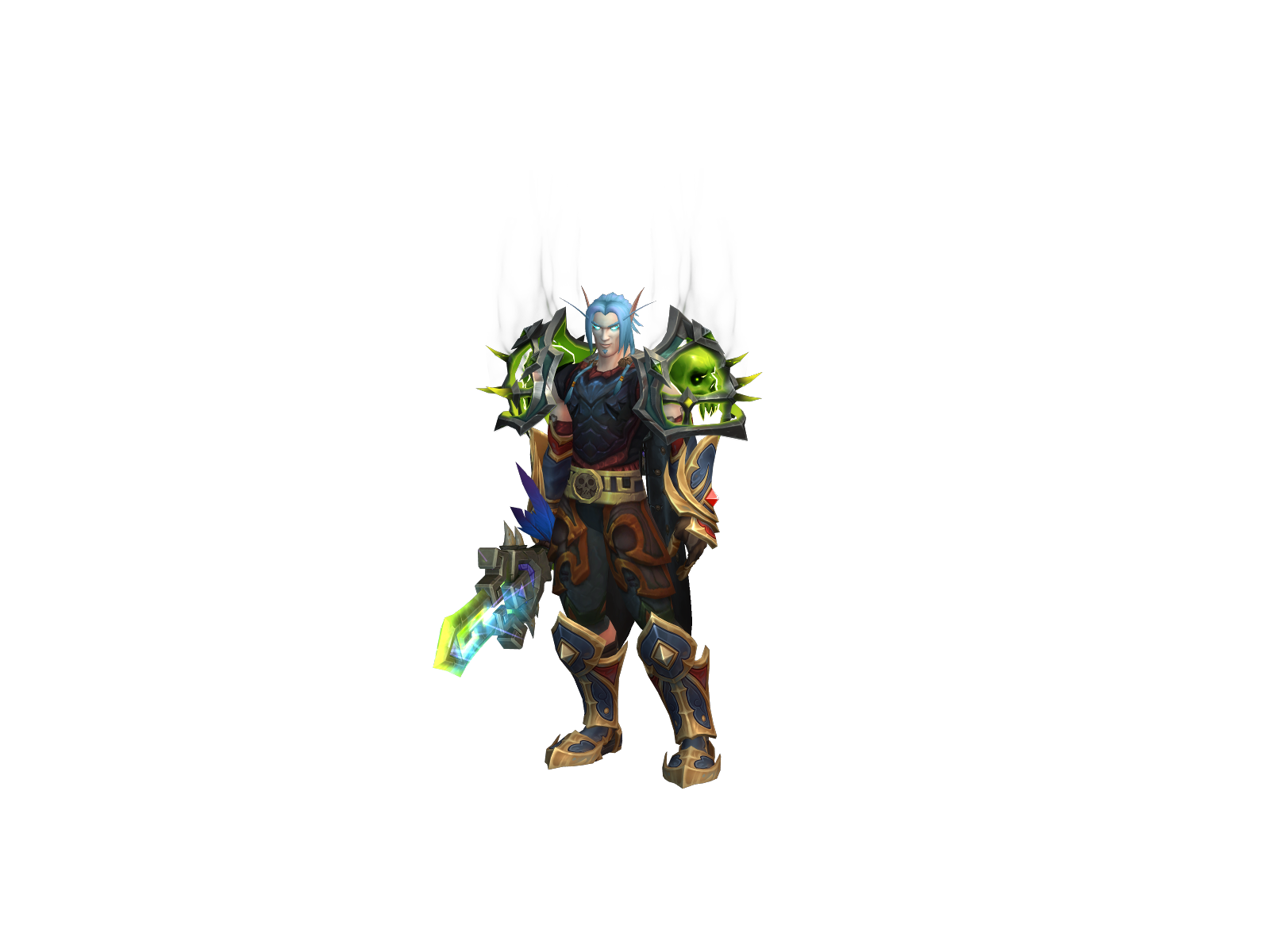 Aesthin 3D character render