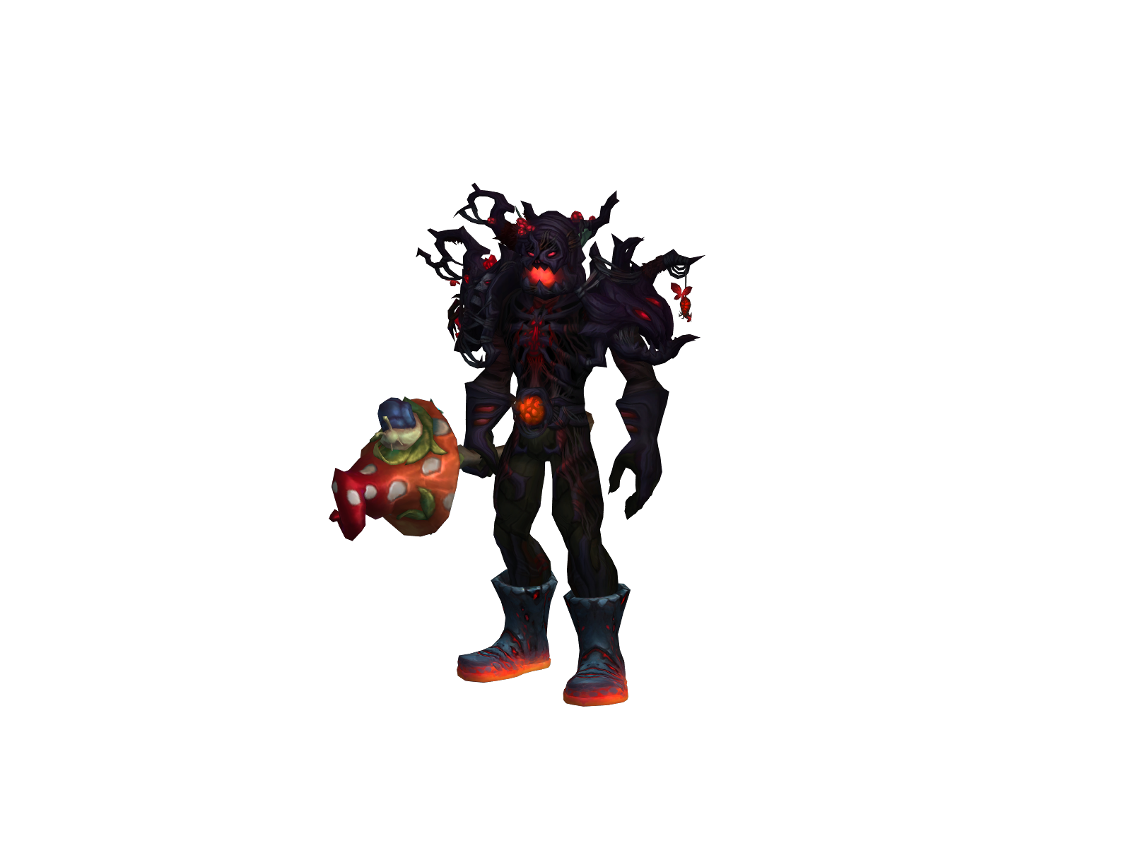 Goldpls 3D character render