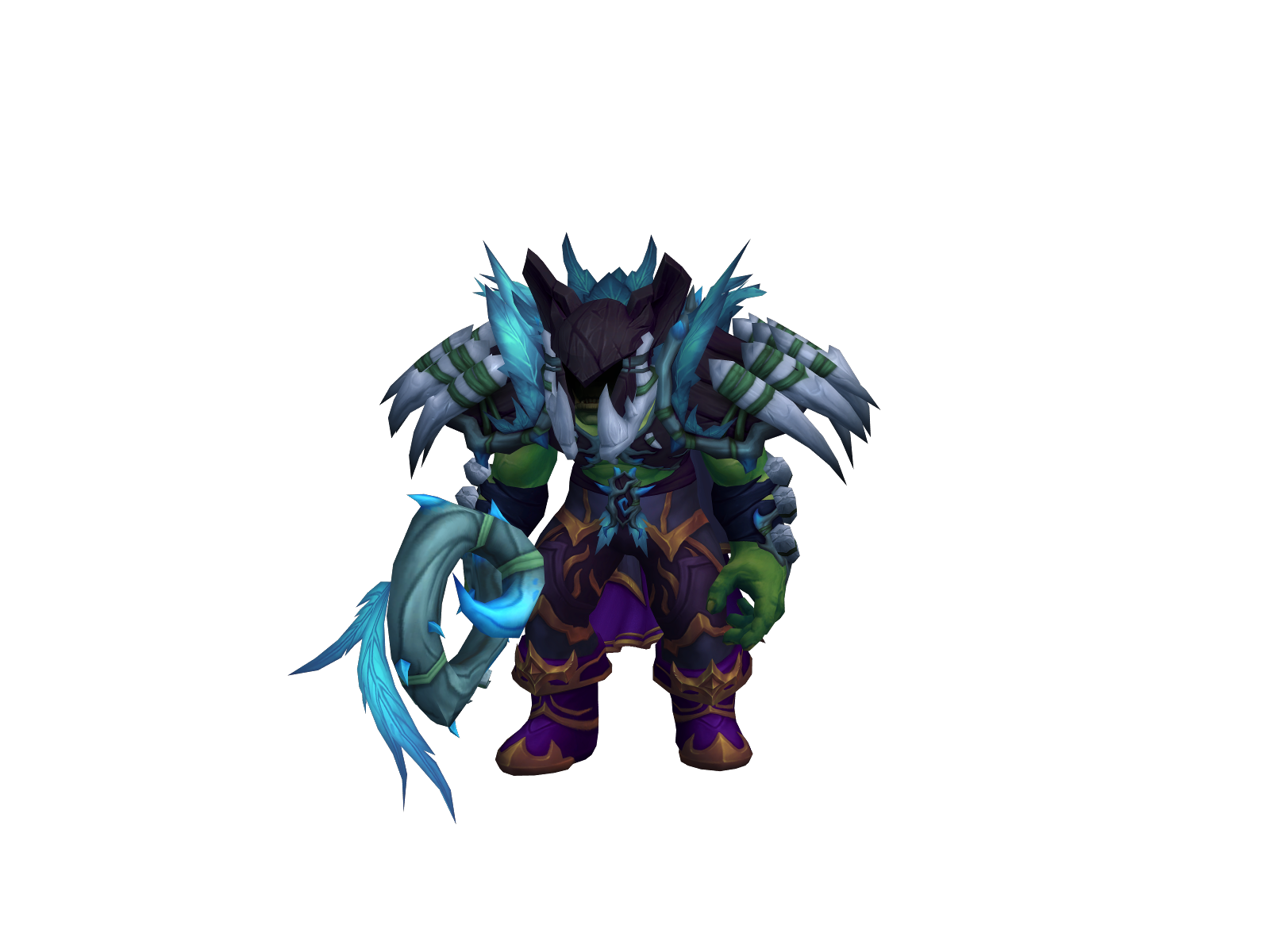 Cloroxsipper 3D character render