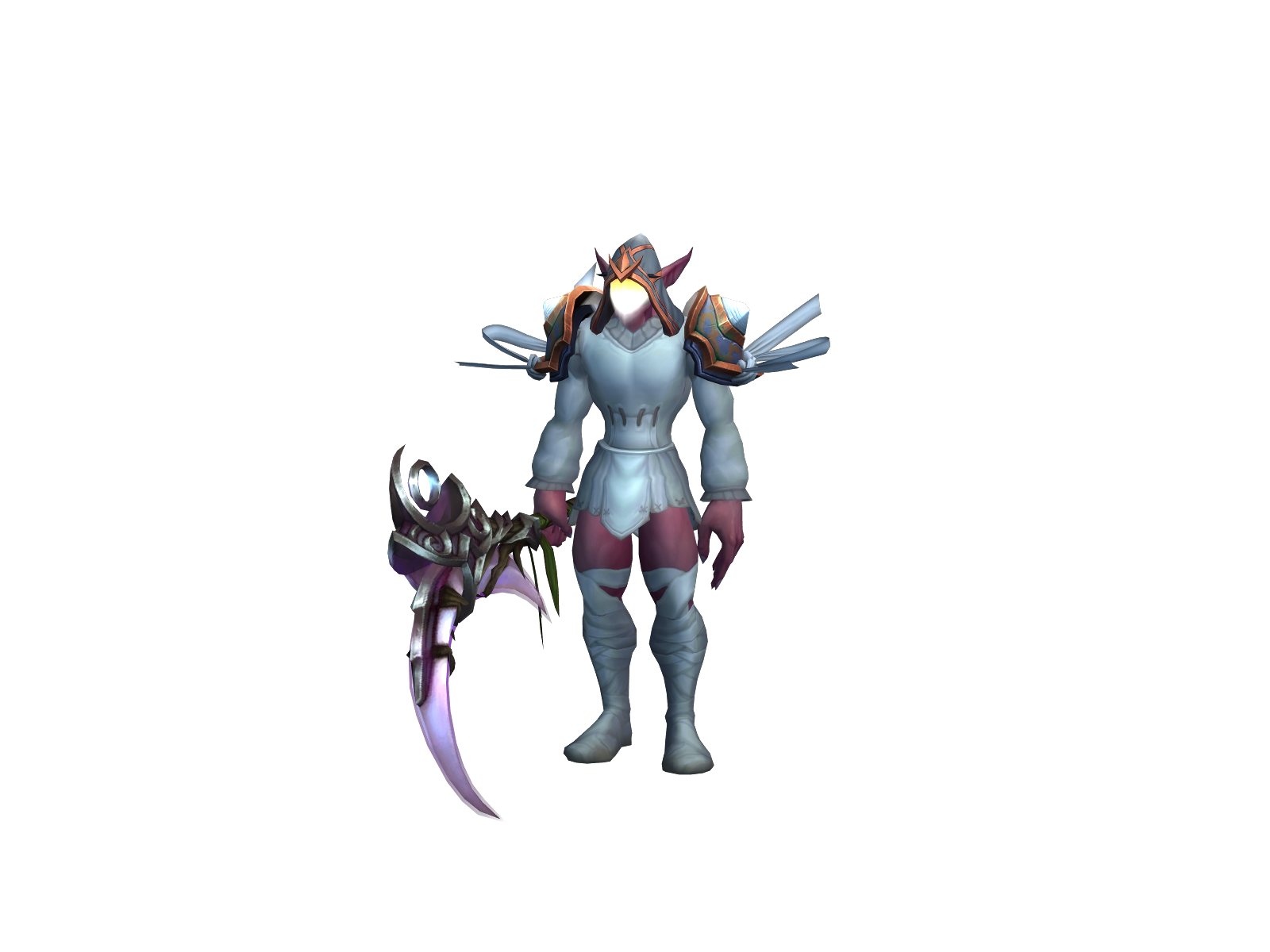 Nganou 3D character render