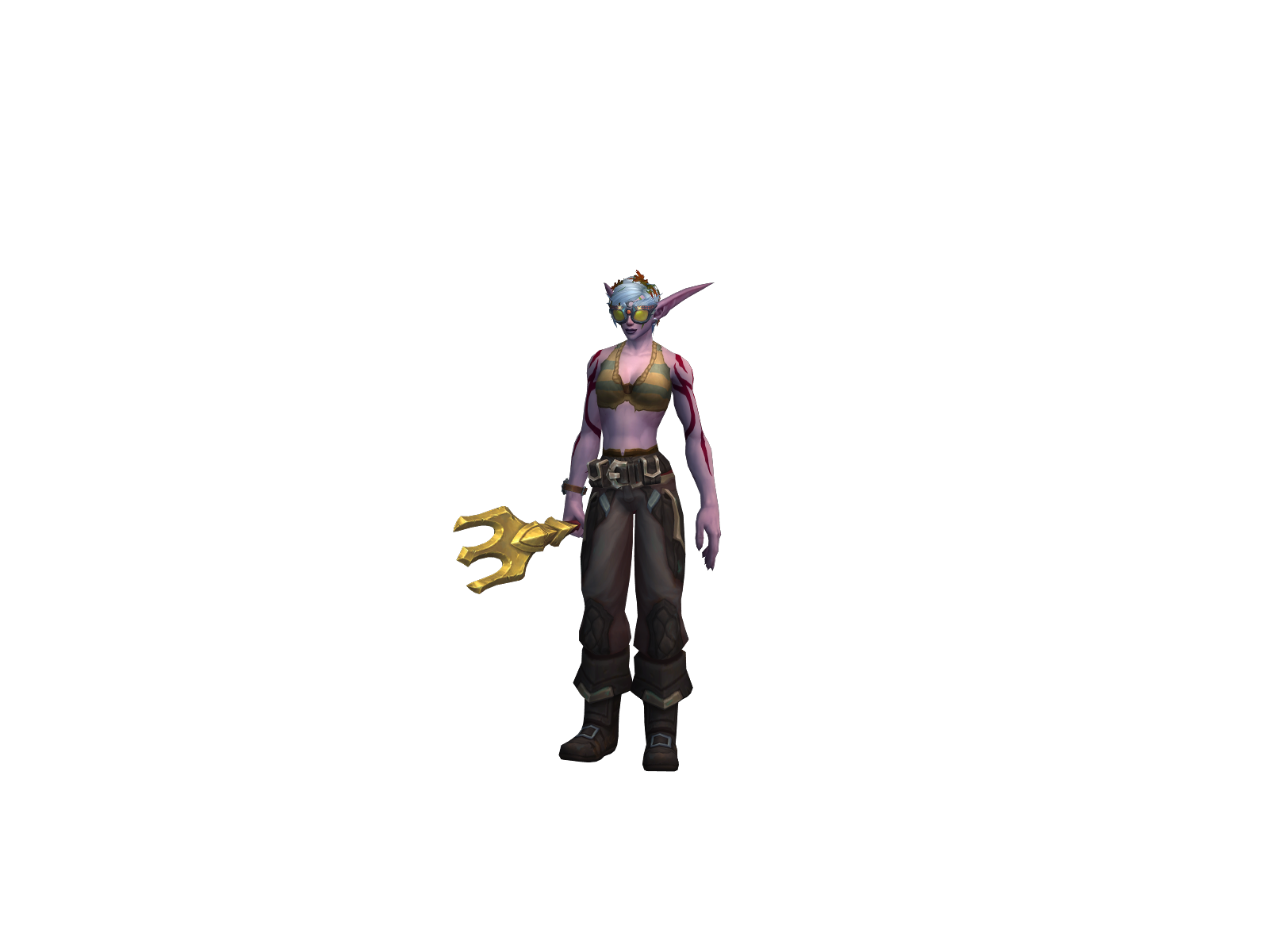 Tzutzu 3D character render