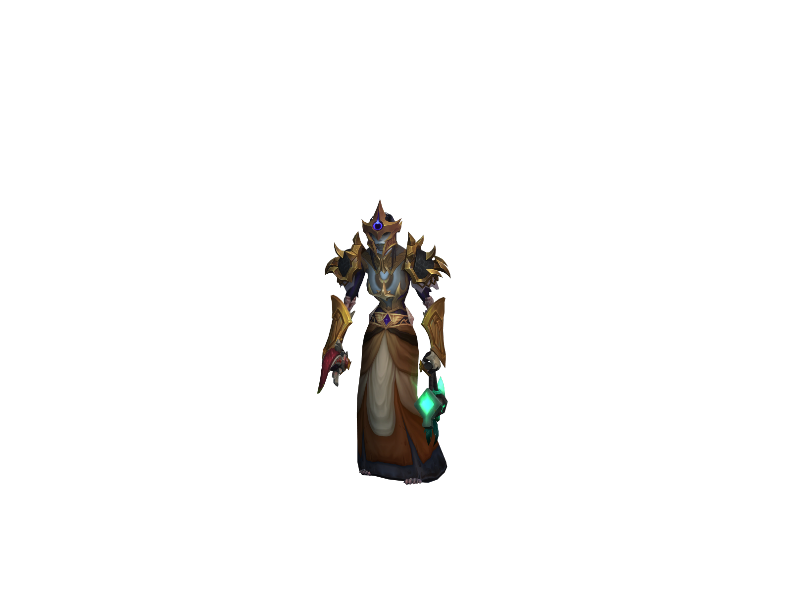 Inversion 3D character render
