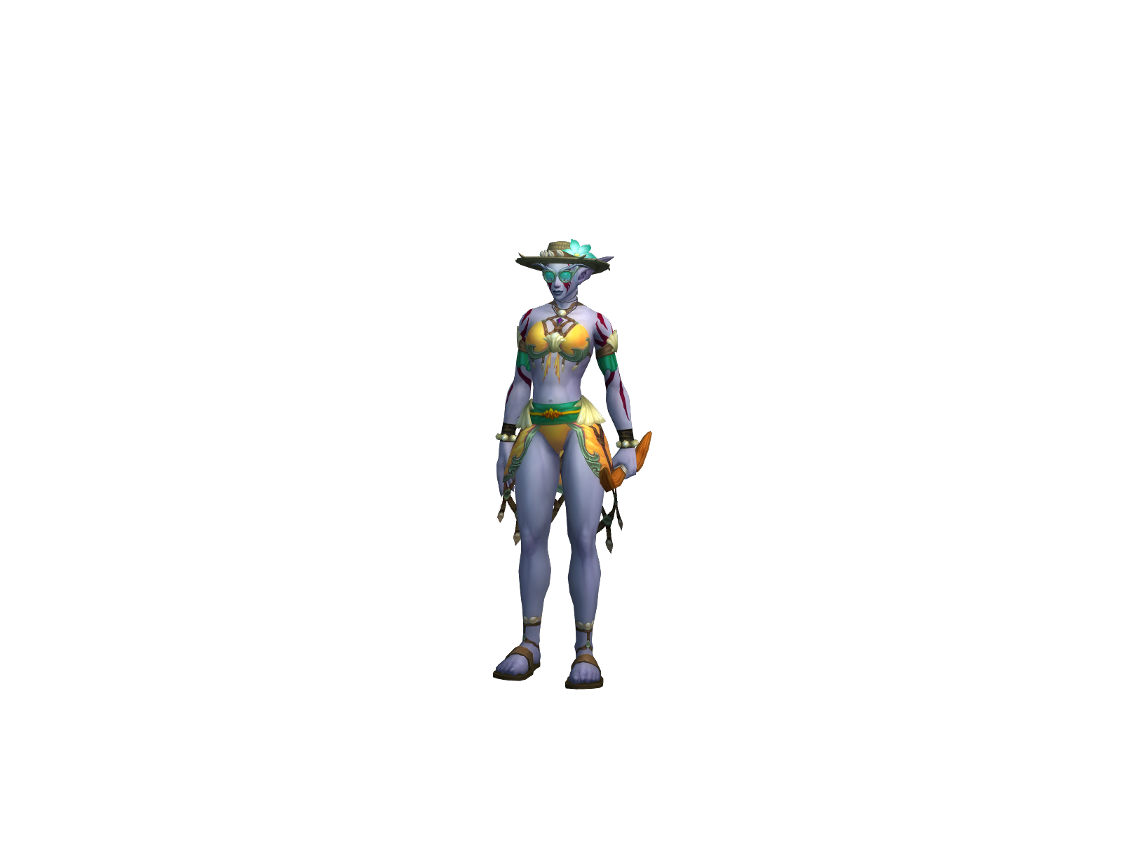 Hunterkke 3D character render