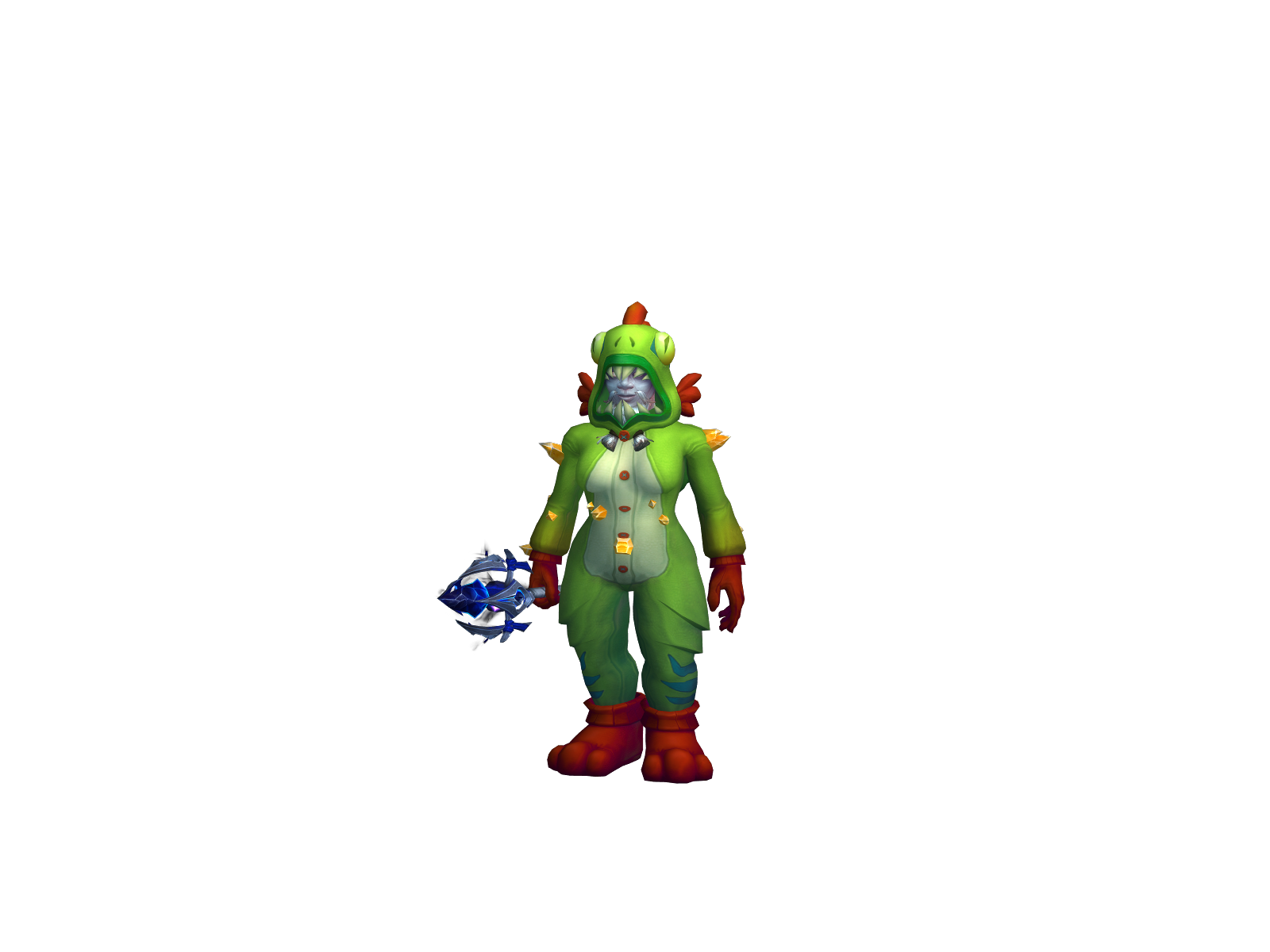 Fatloser 3D character render