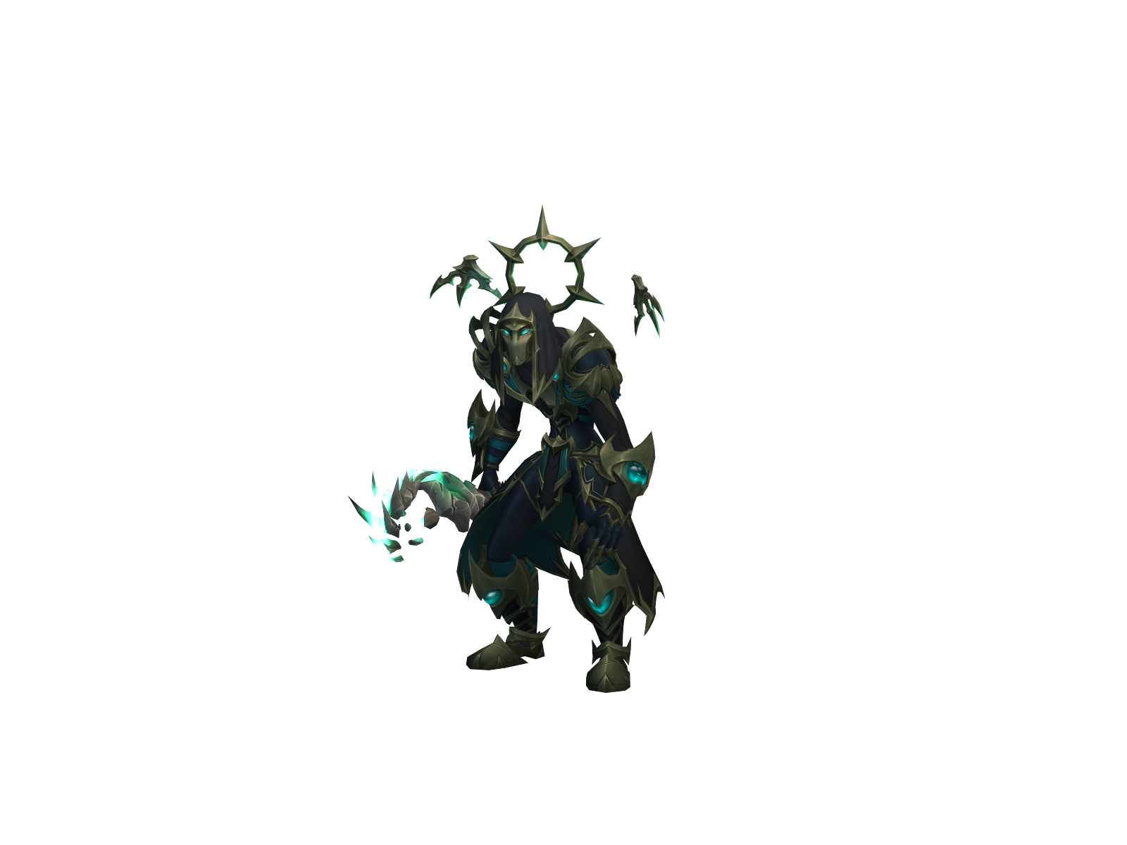 Victer 3D character render
