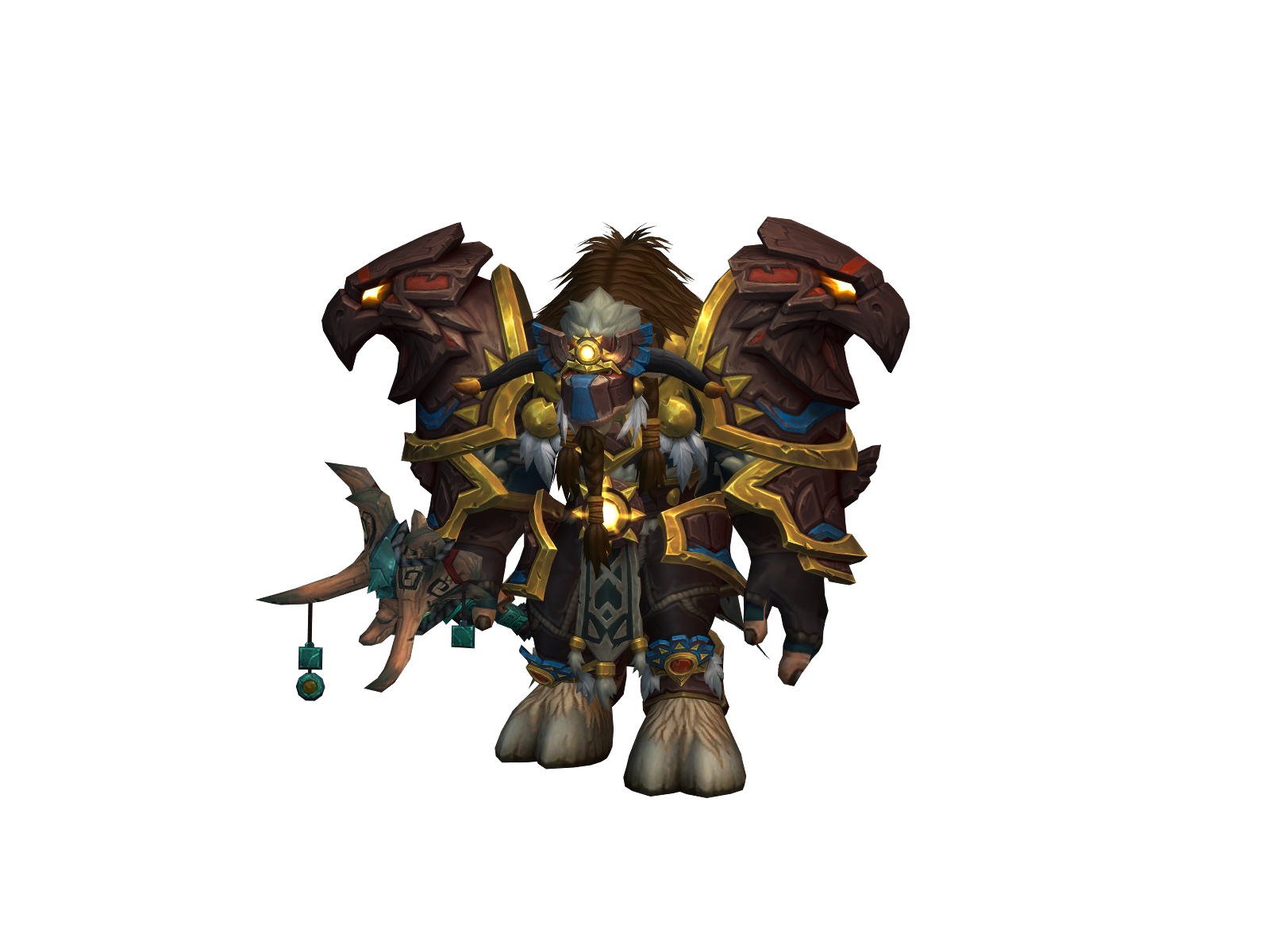 Hilkarus 3D character render