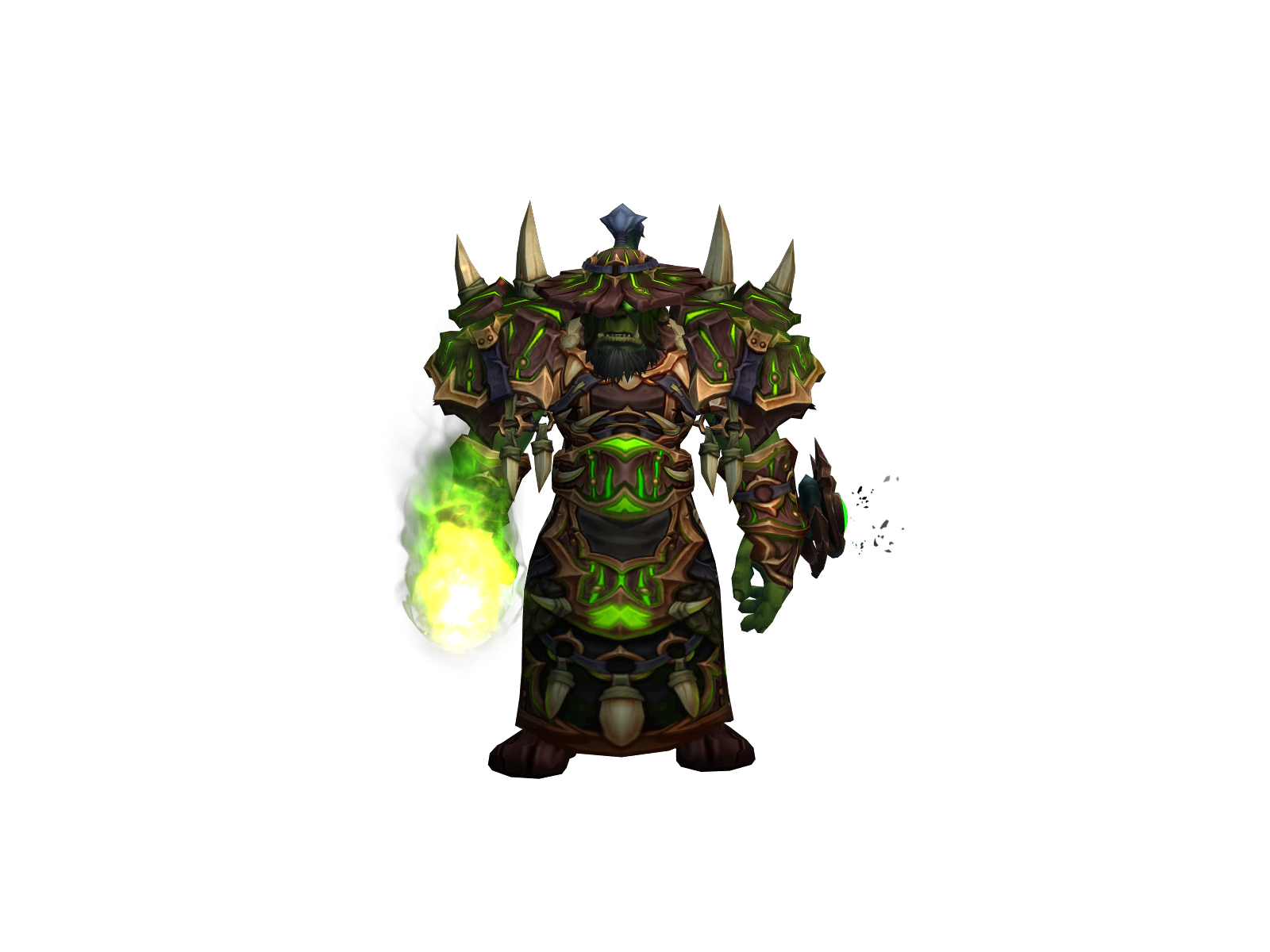 Thunderzaddy 3D character render