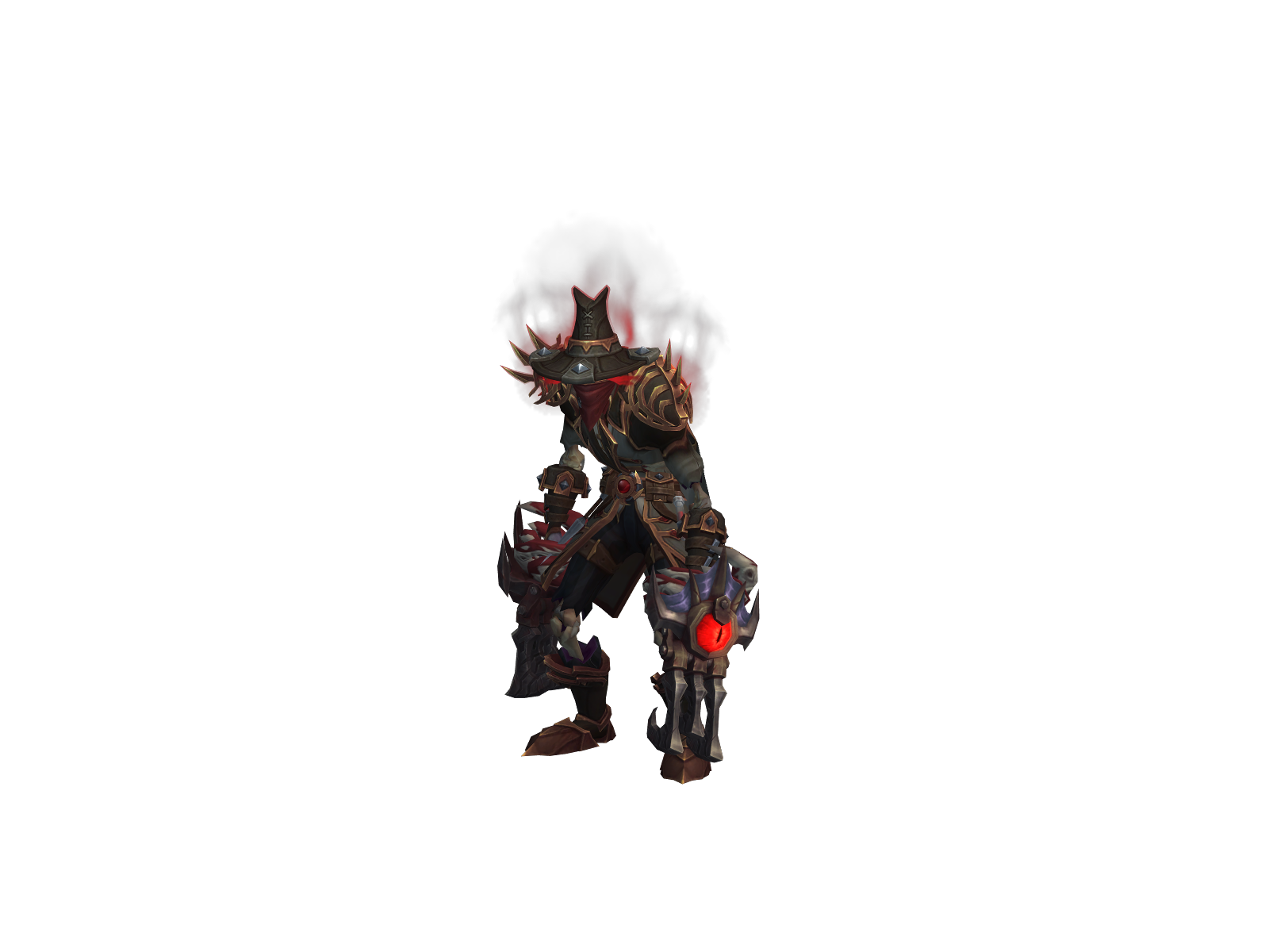 Kushwrangler 3D character render
