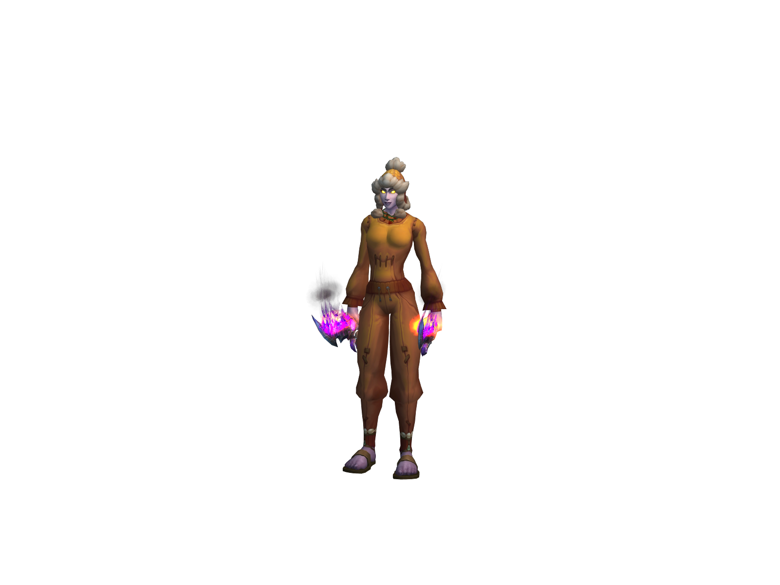 Stepback 3D character render