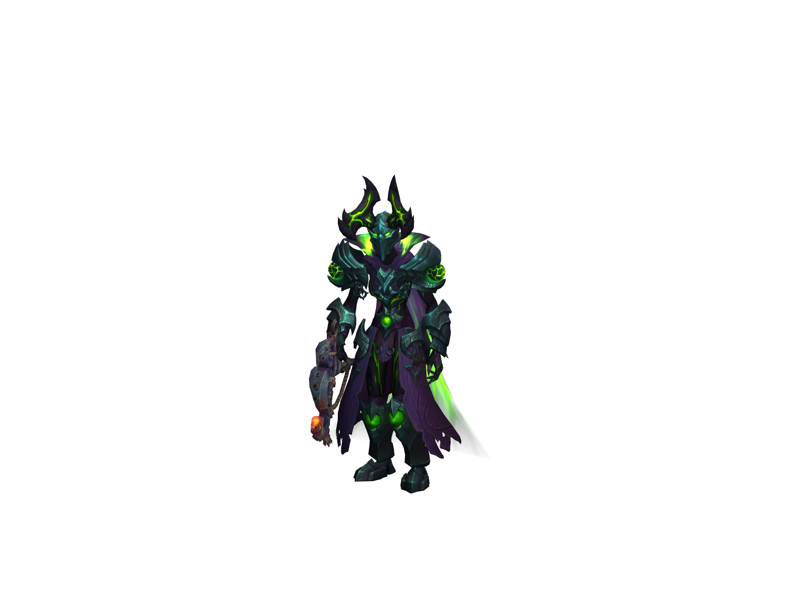 Fenrirpriest 3D character render