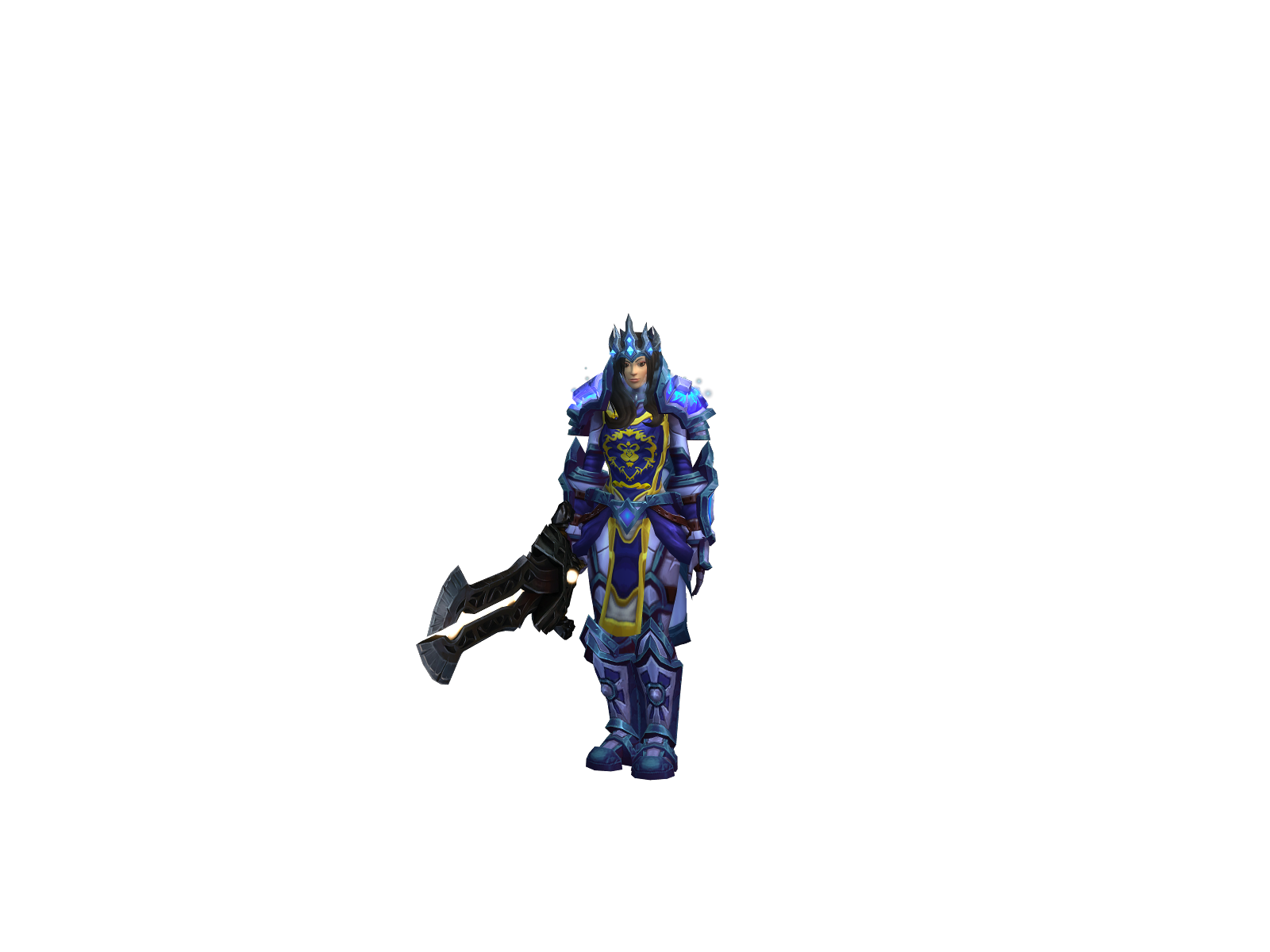 Saorui 3D character render