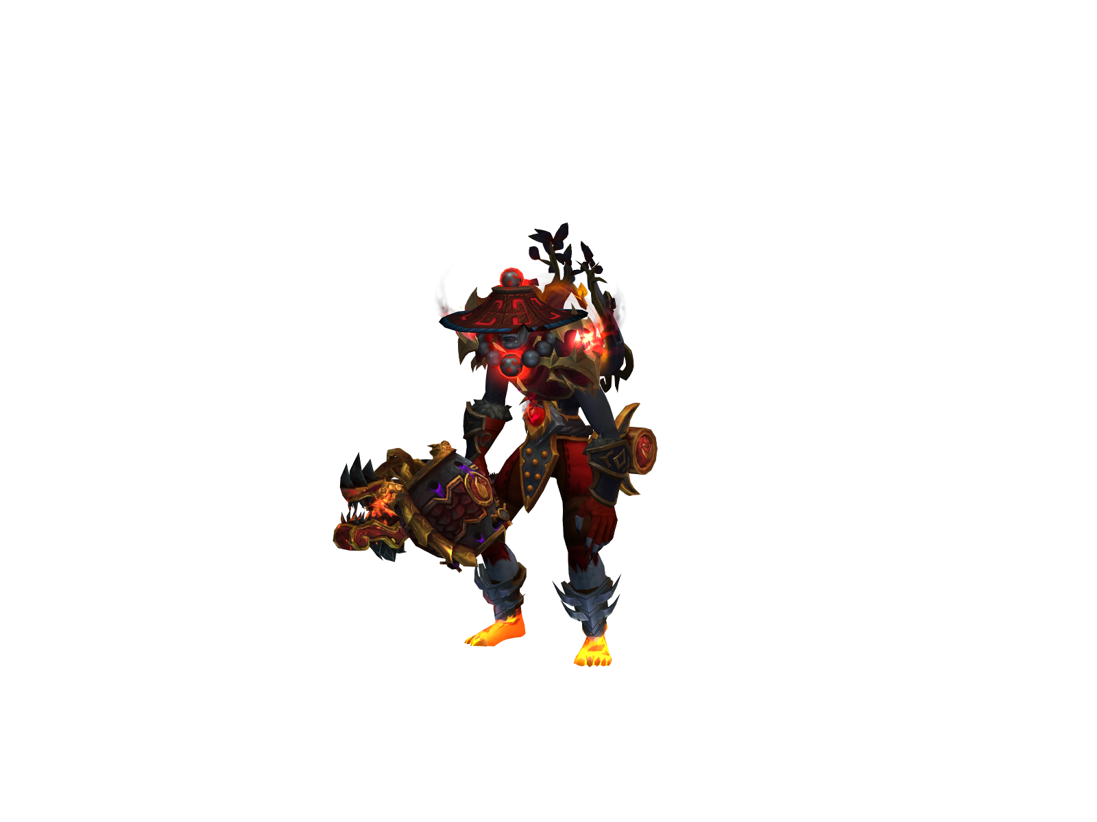 Unununun 3D character render