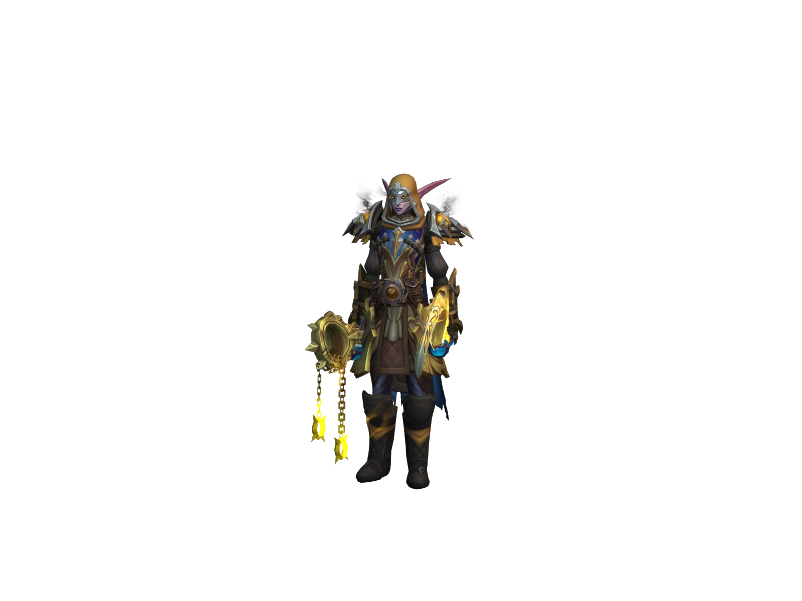 Warpblade 3D character render