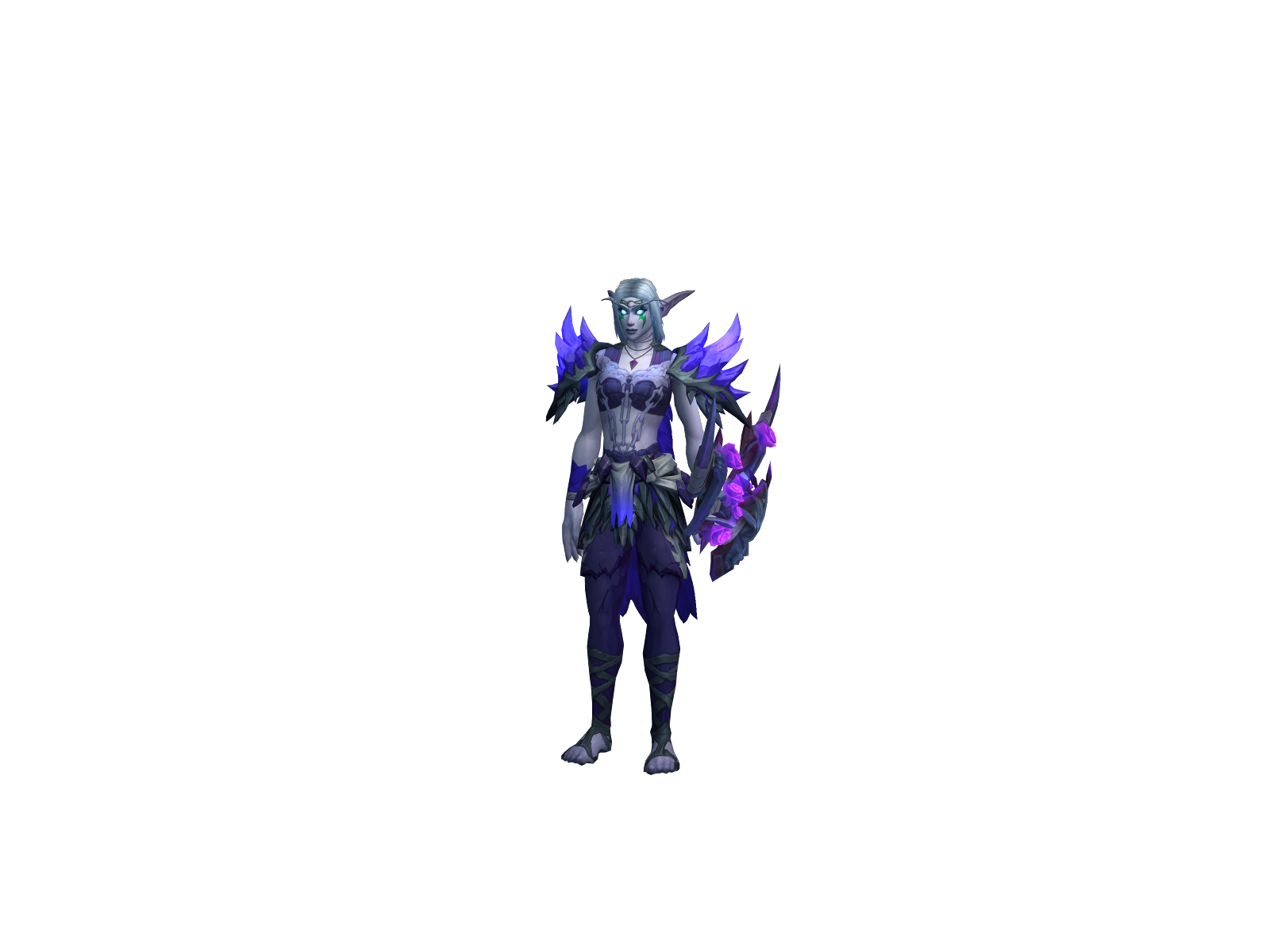 Husseyra 3D character render