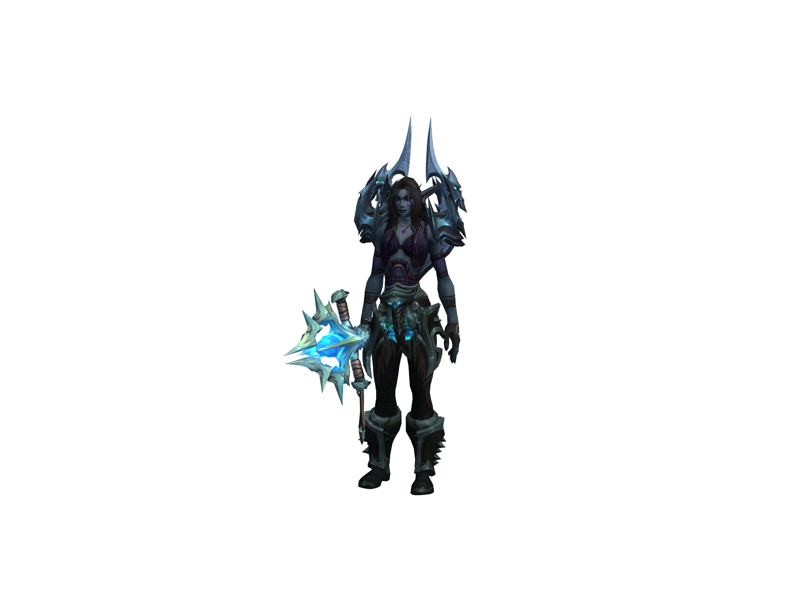 Skylíneqt 3D character render