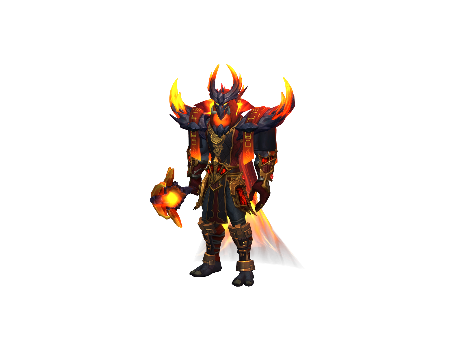 Rig 3D character render