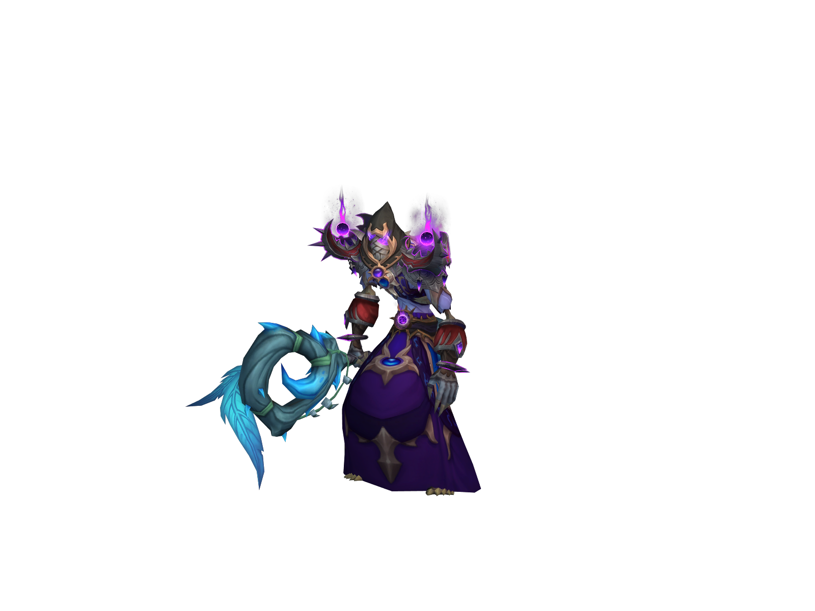 Cyprèss 3D character render