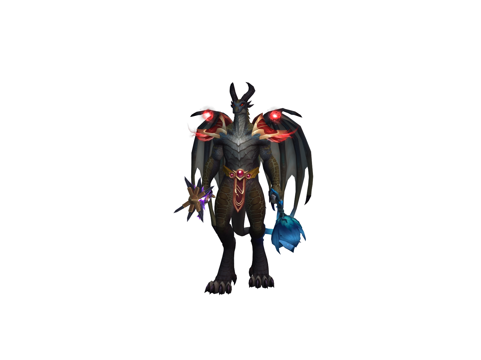 Laserbreathe 3D character render