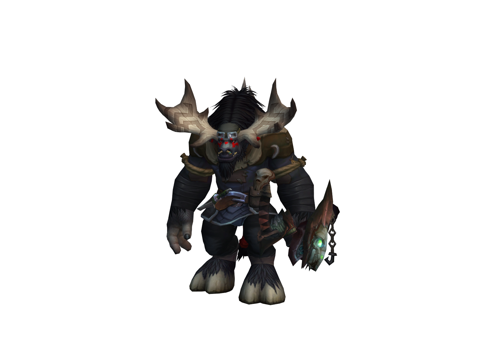Männic 3D character render