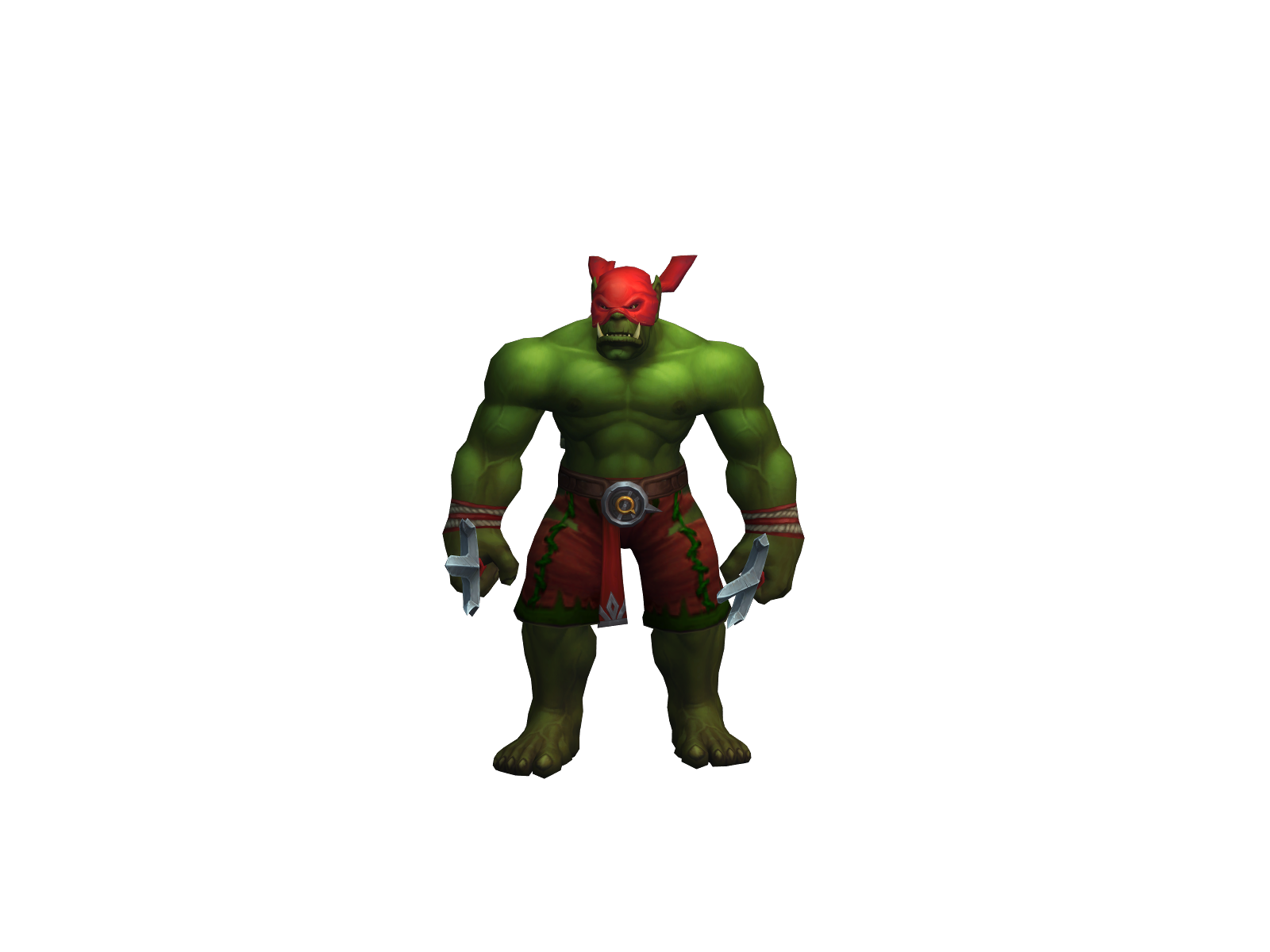 Orcphael 3D character render