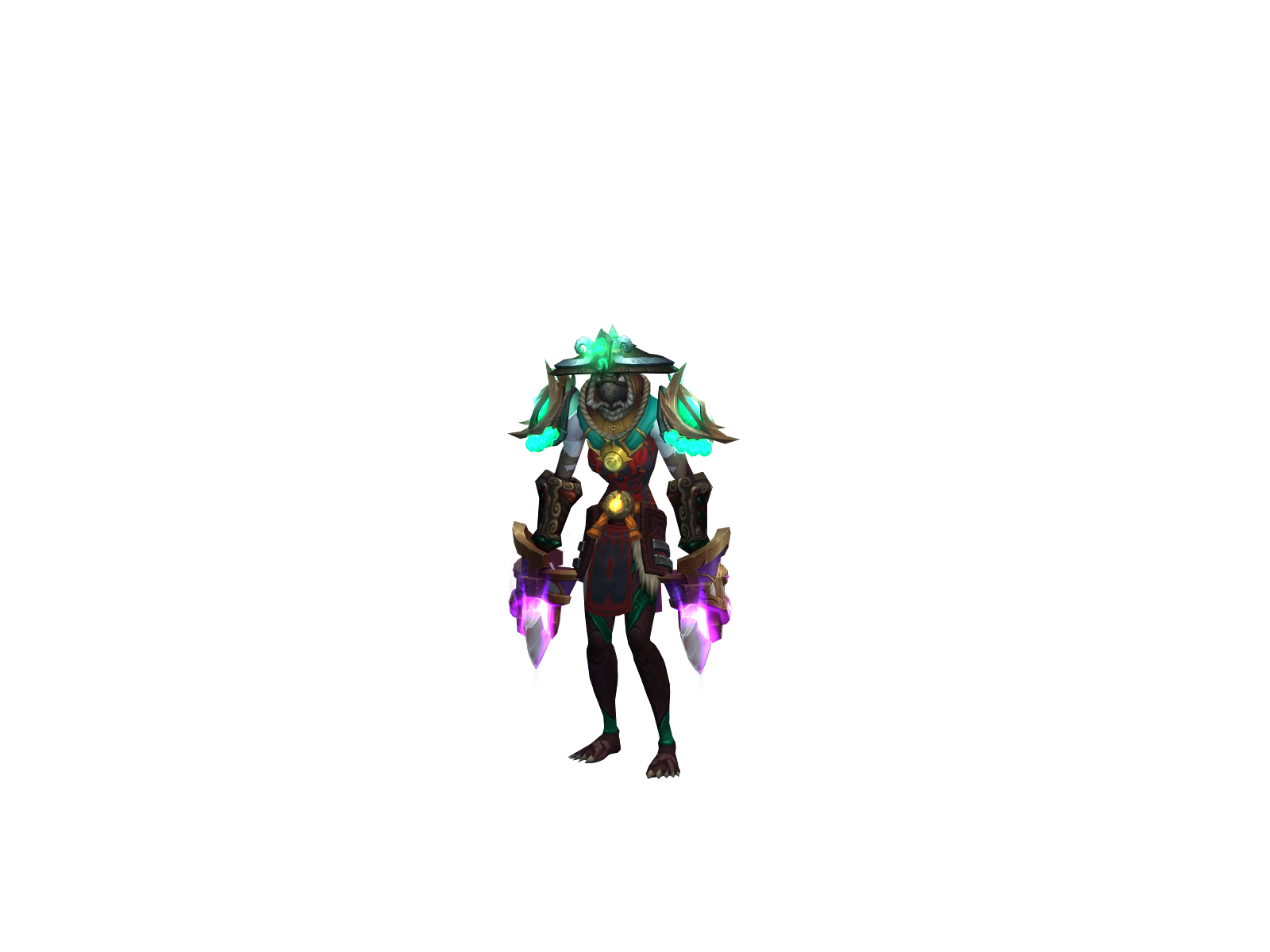 Maulus 3D character render
