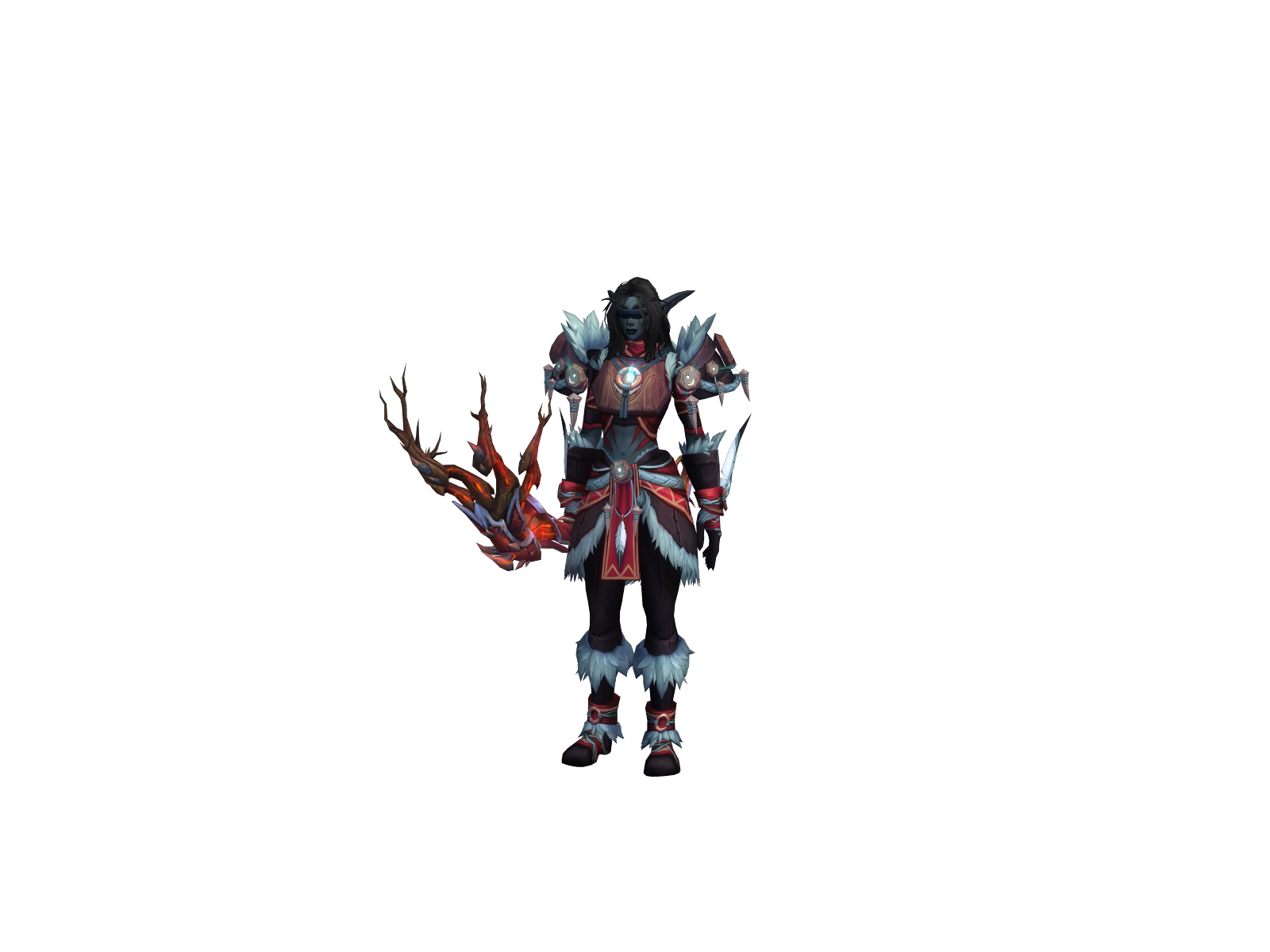 Florest 3D character render
