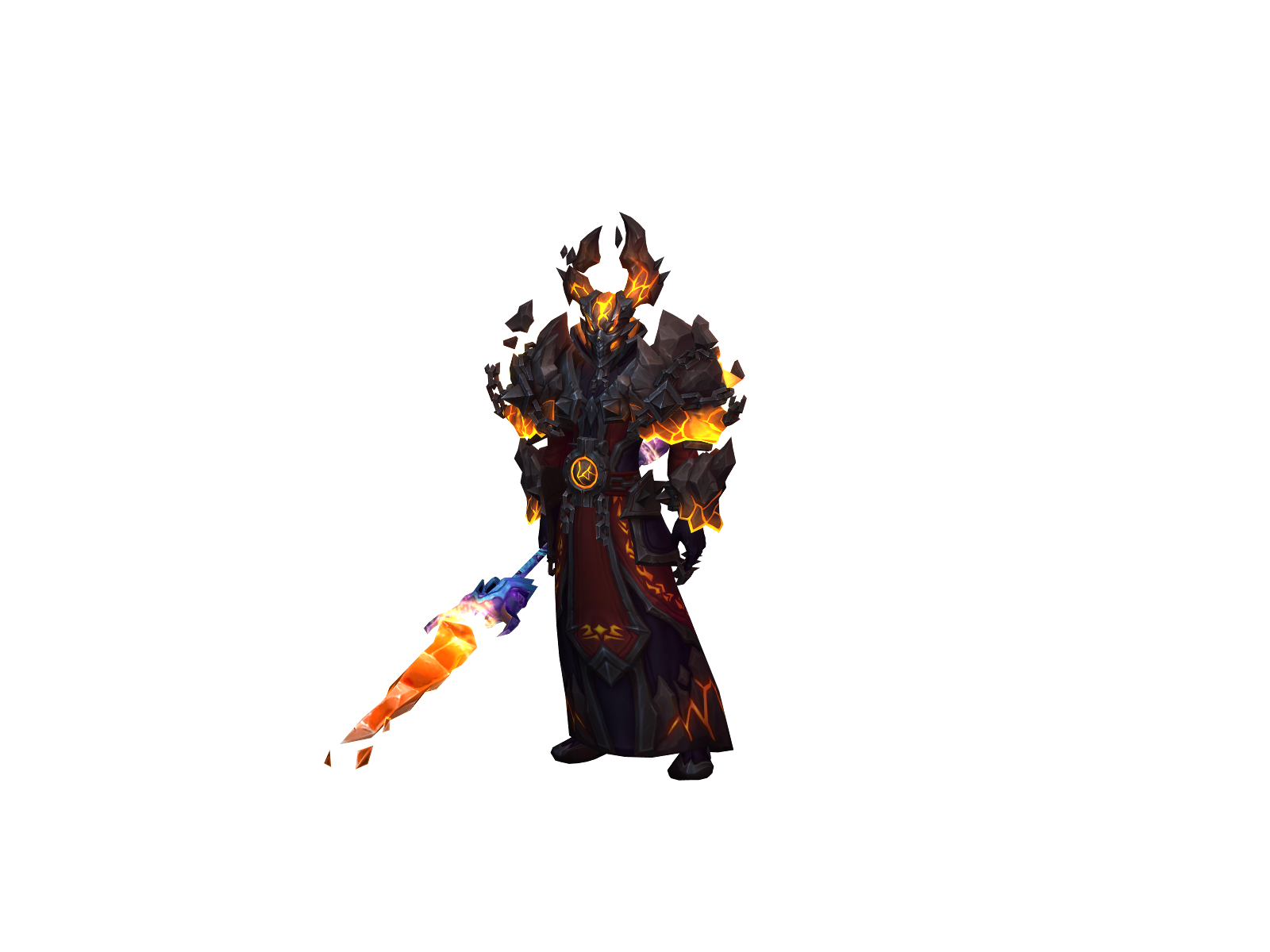 Loamang 3D character render
