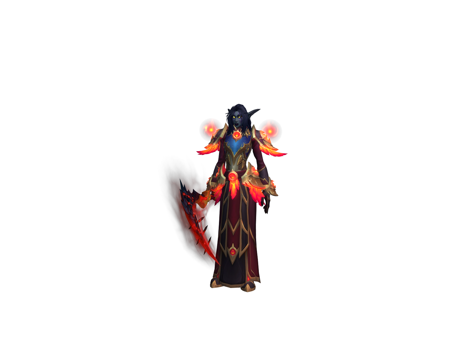 Nyxith 3D character render