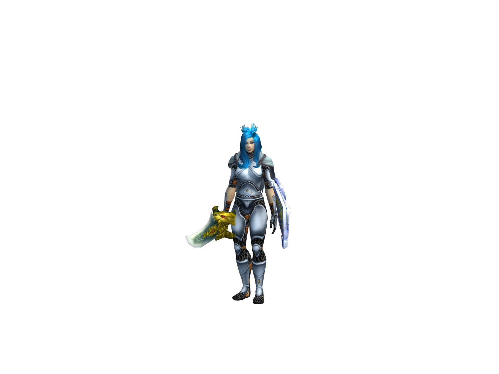Protrice 3D character render
