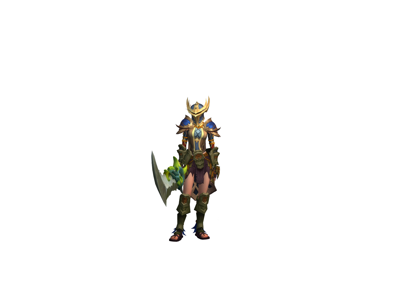 Holybelief 3D character render