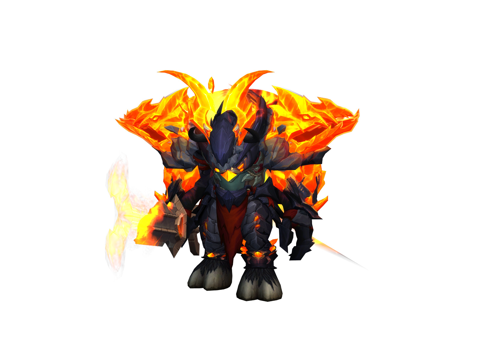Warstompgød 3D character render