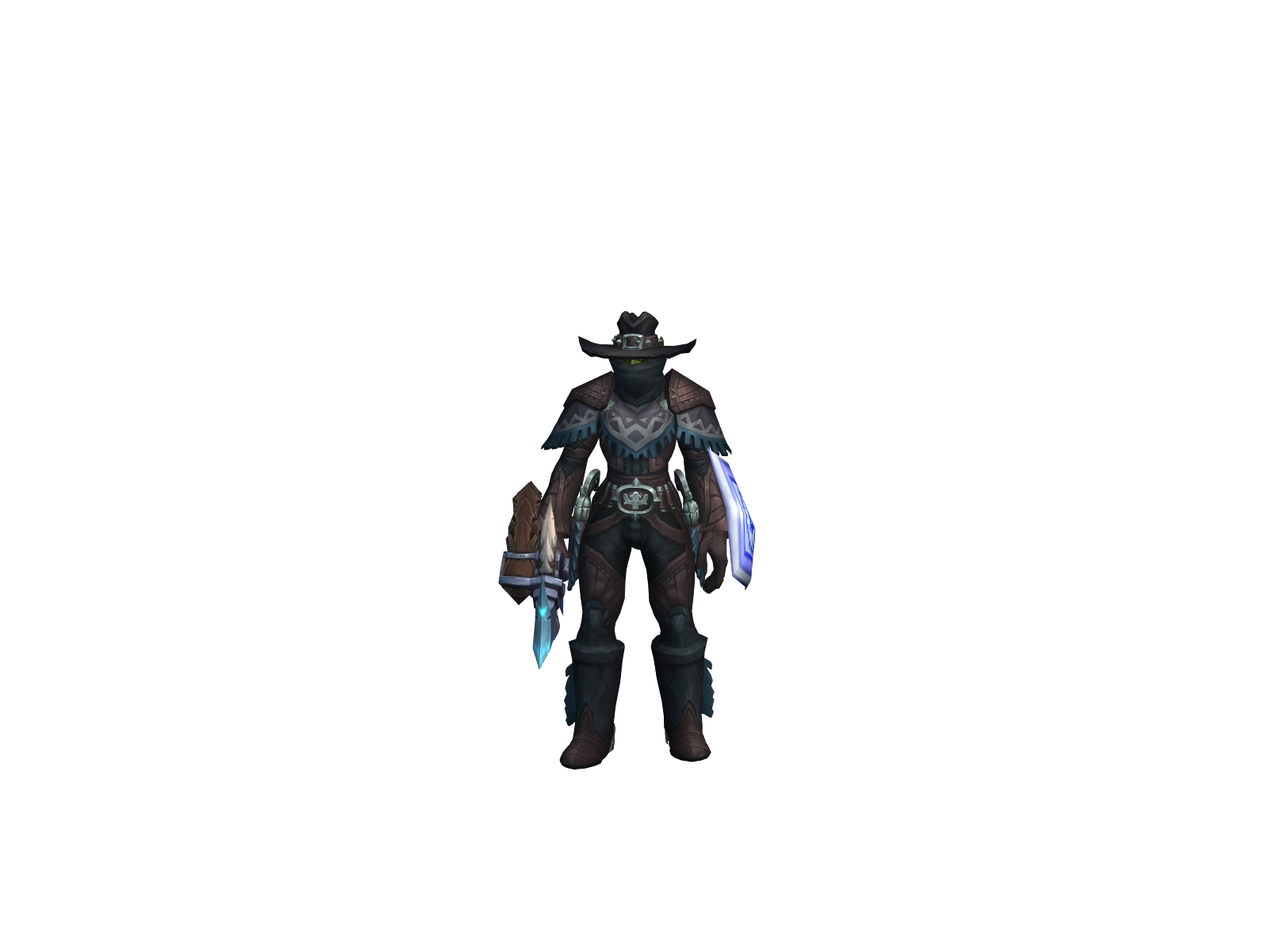 Sertotems 3D character render