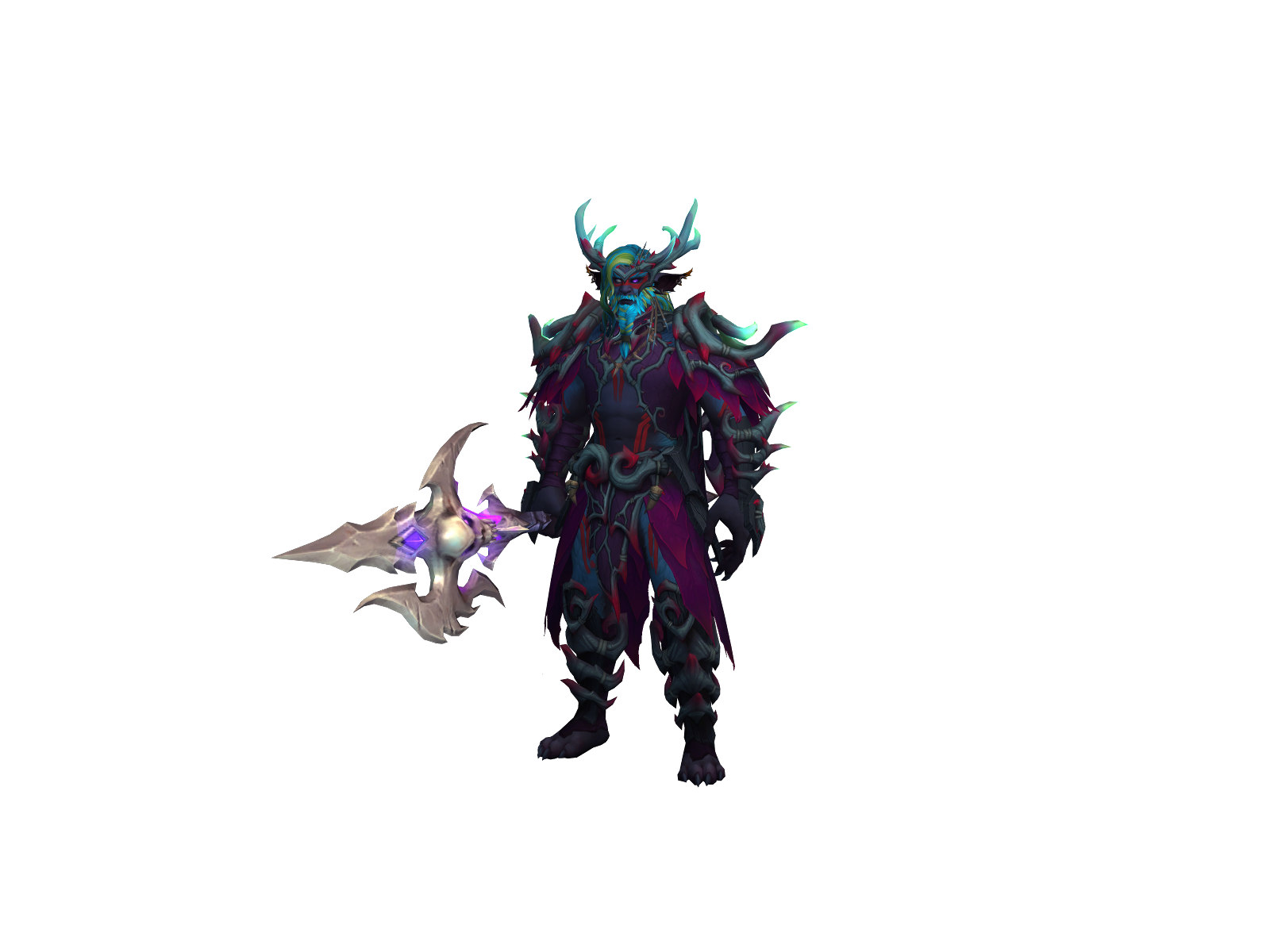 Lubangers 3D character render