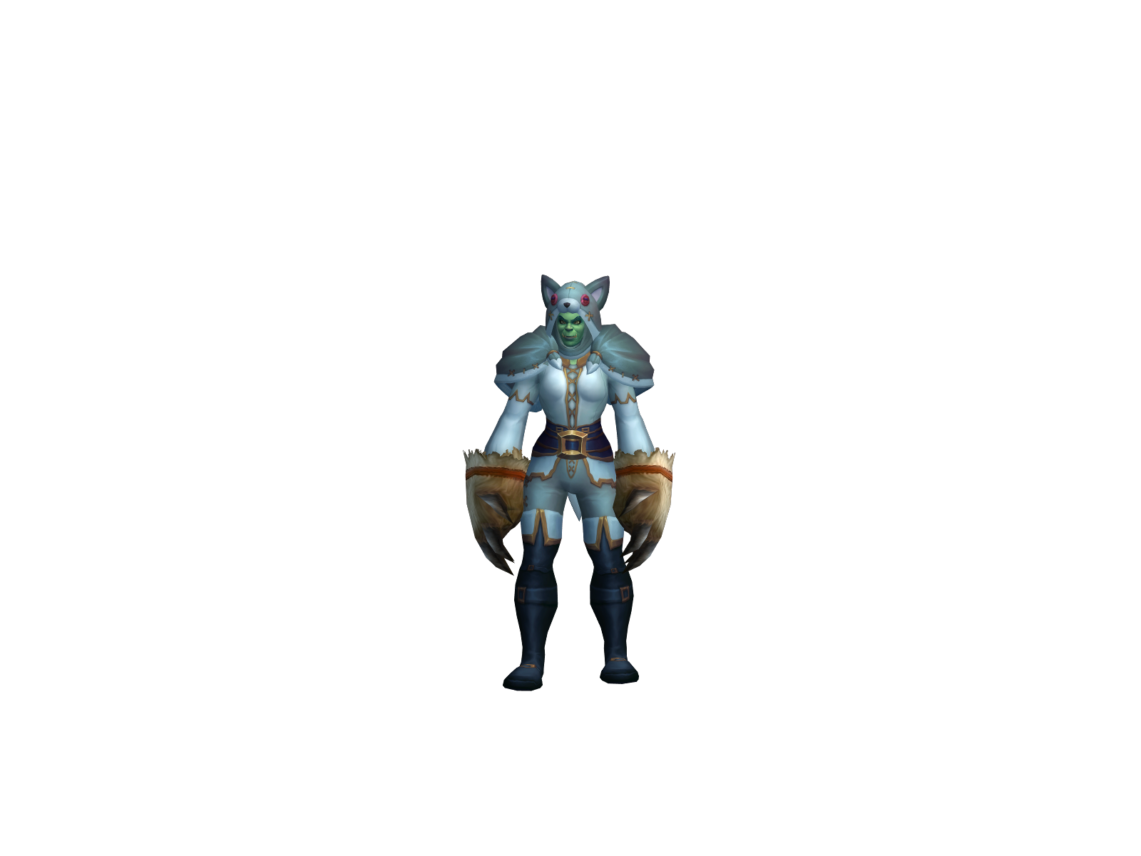 Warcloudy 3D character render