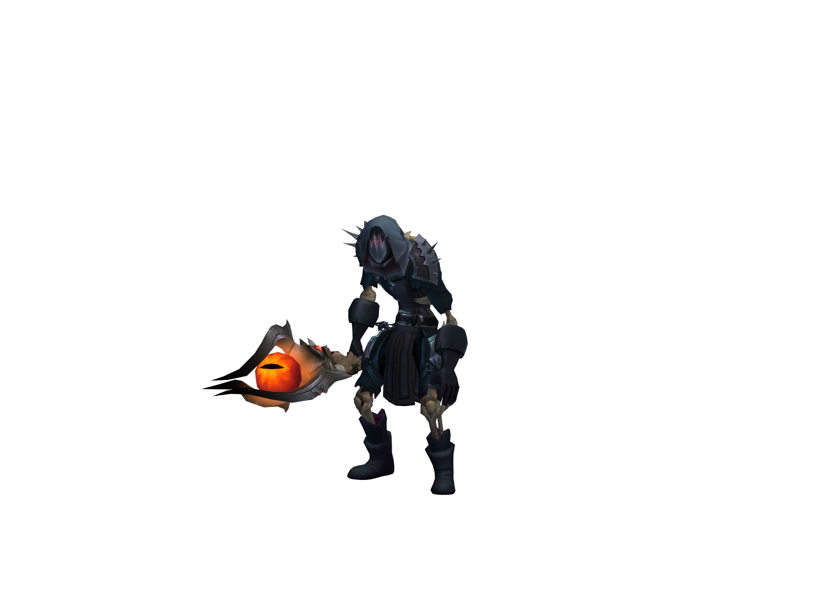 Pravus 3D character render