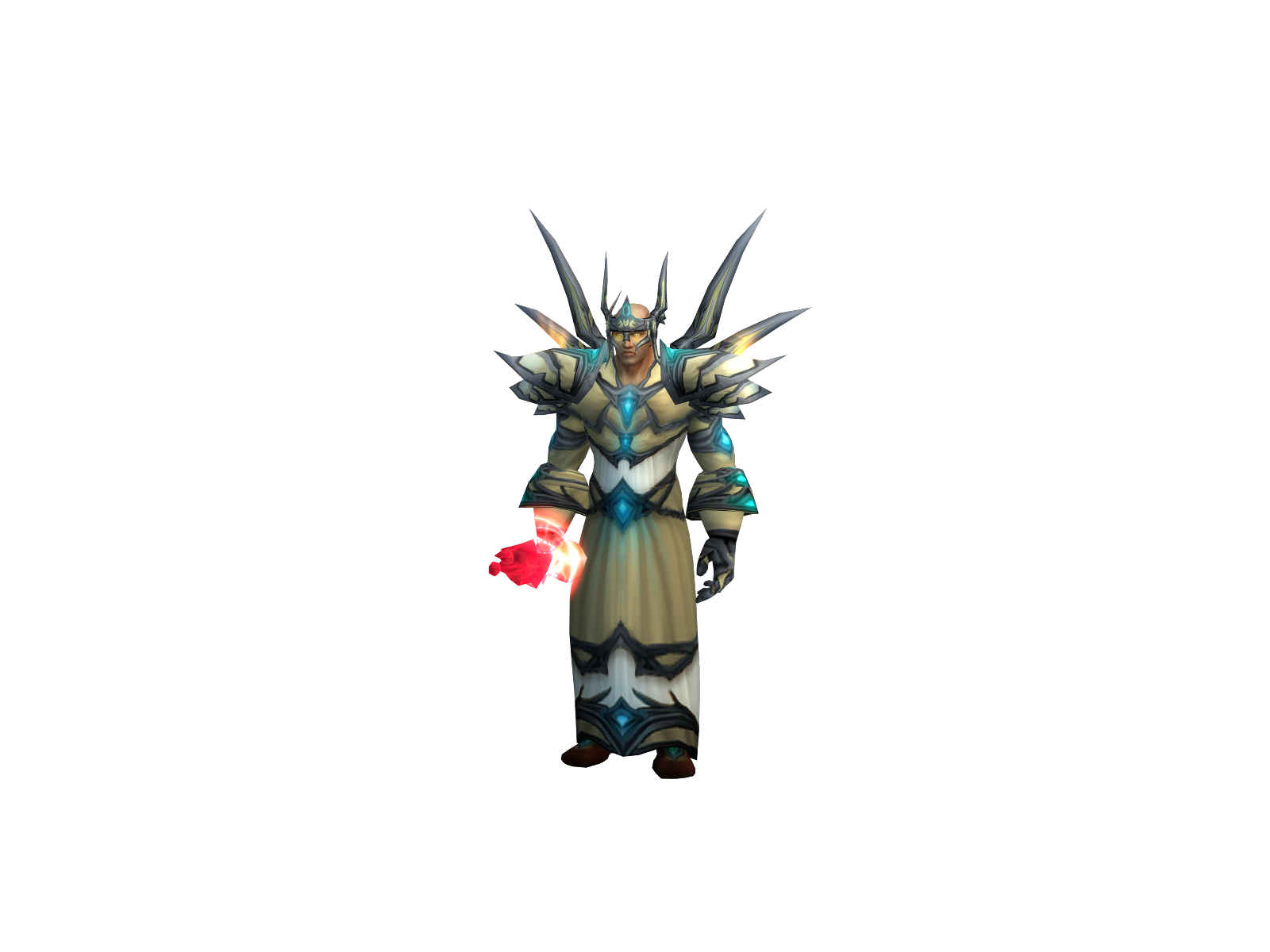 Vøidsoul 3D character render