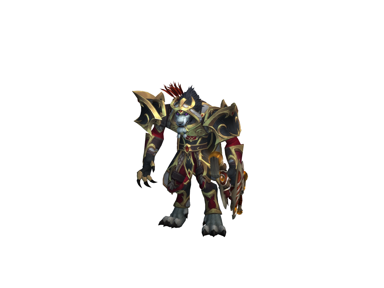 Rukhas 3D character render
