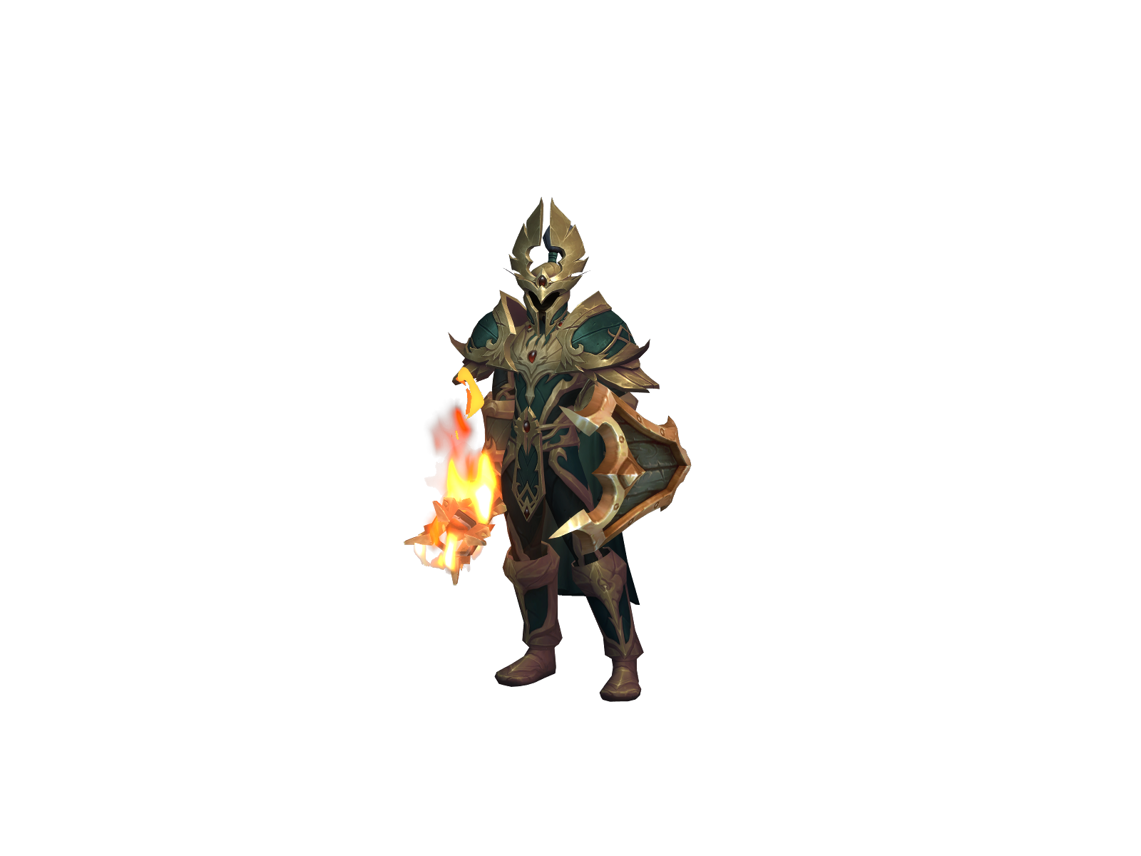 Astroshield 3D character render
