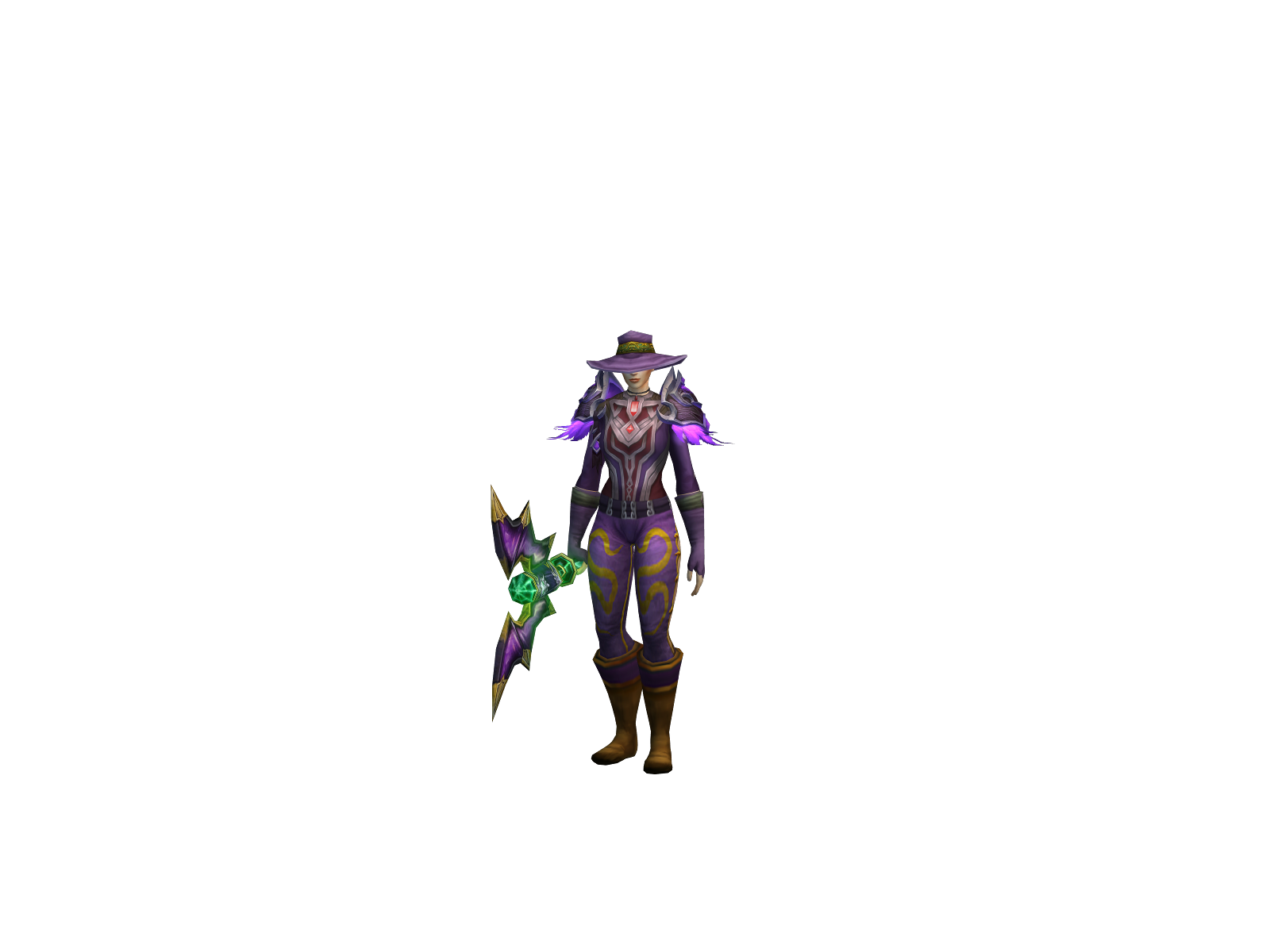 Índependent 3D character render