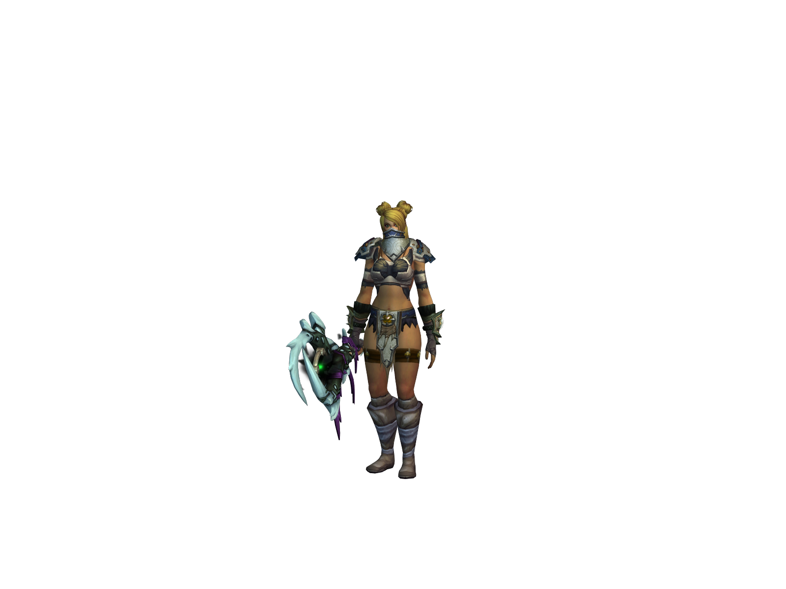 Tylari 3D character render