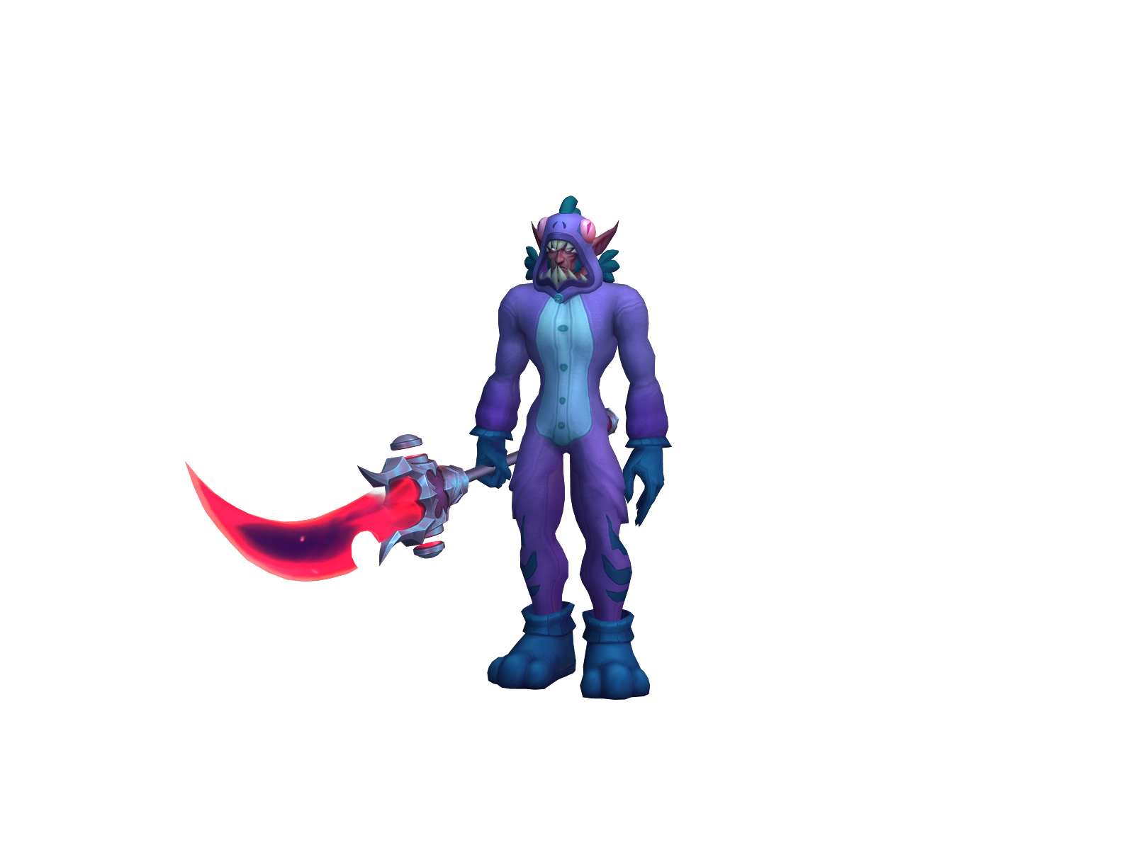 Theroguee 3D character render