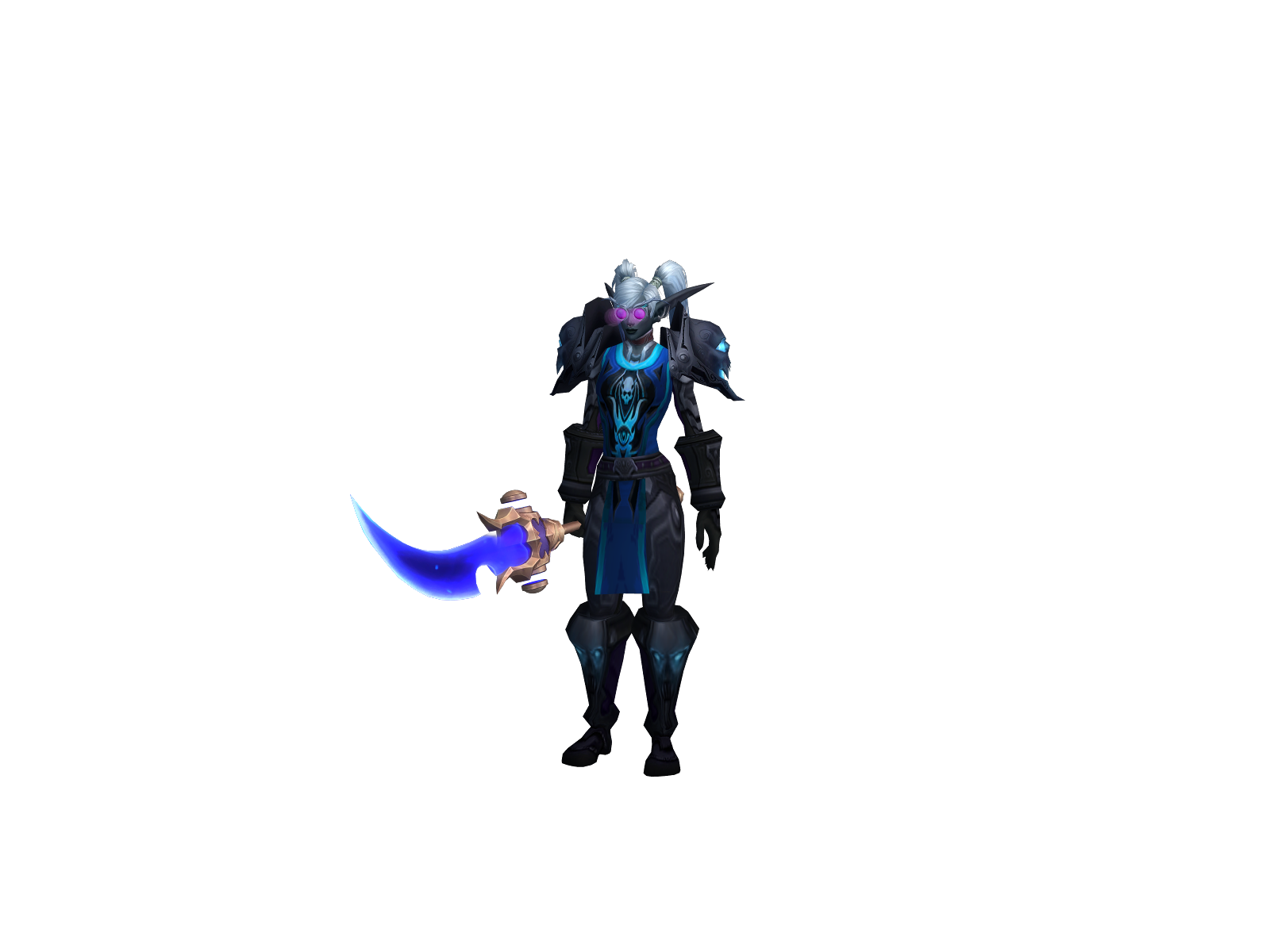 Oggclit 3D character render
