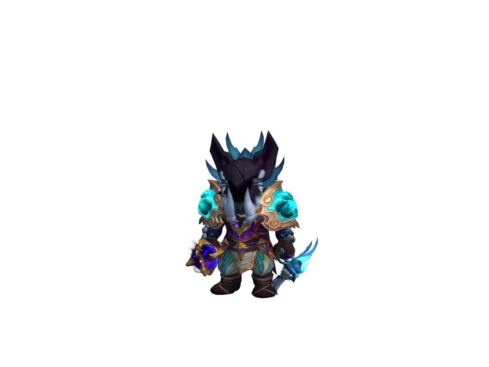 Microjetli 3D character render